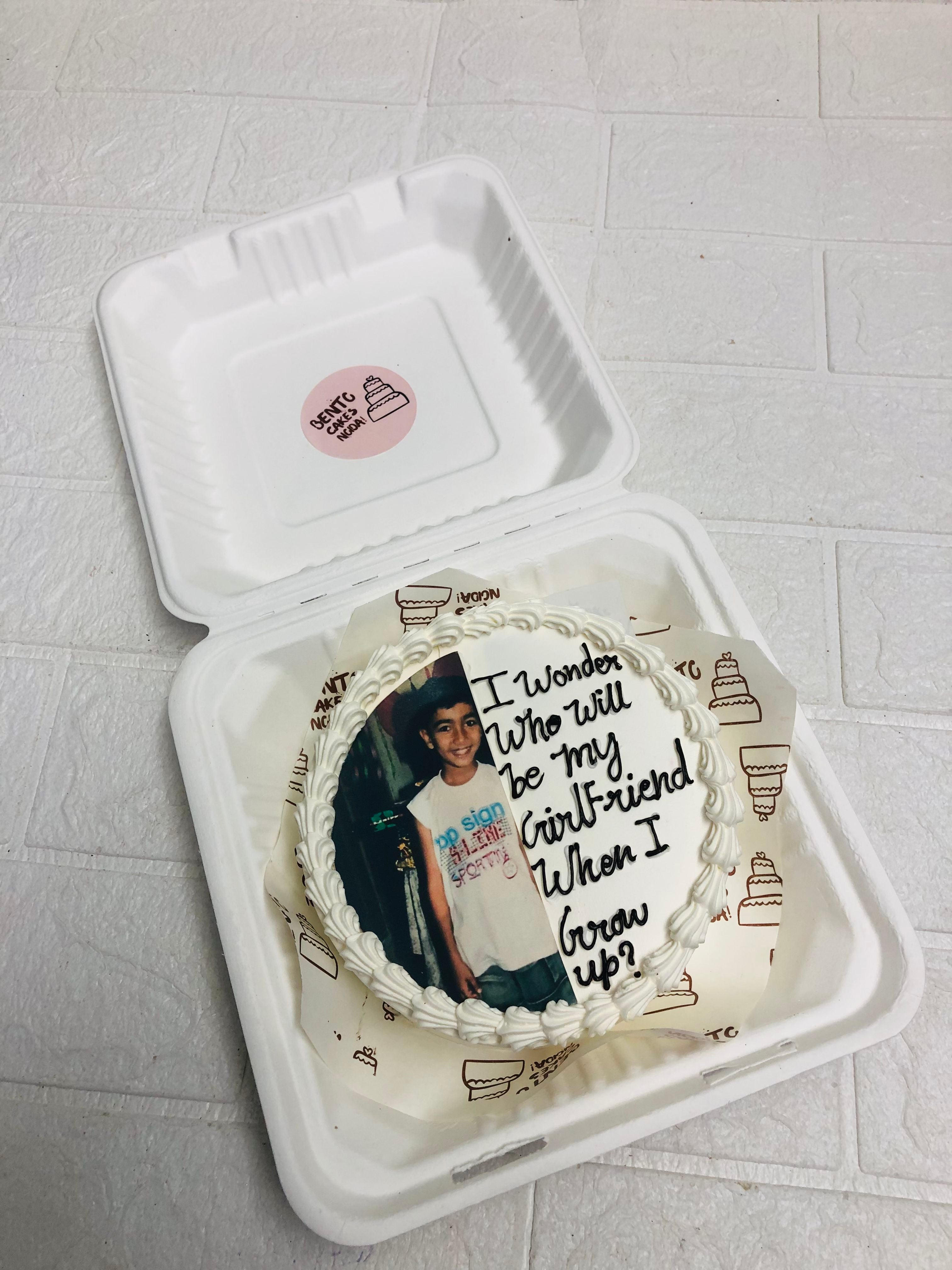 Photo Print cake