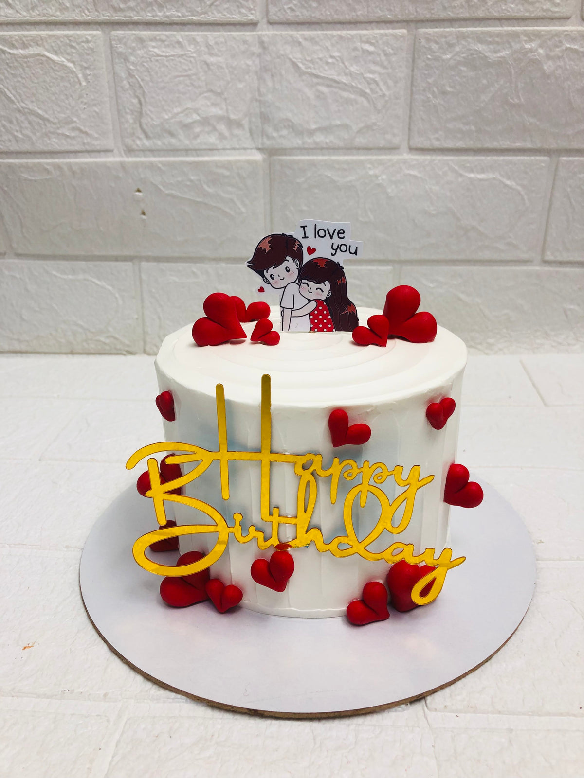 Romantic Birthday Cake