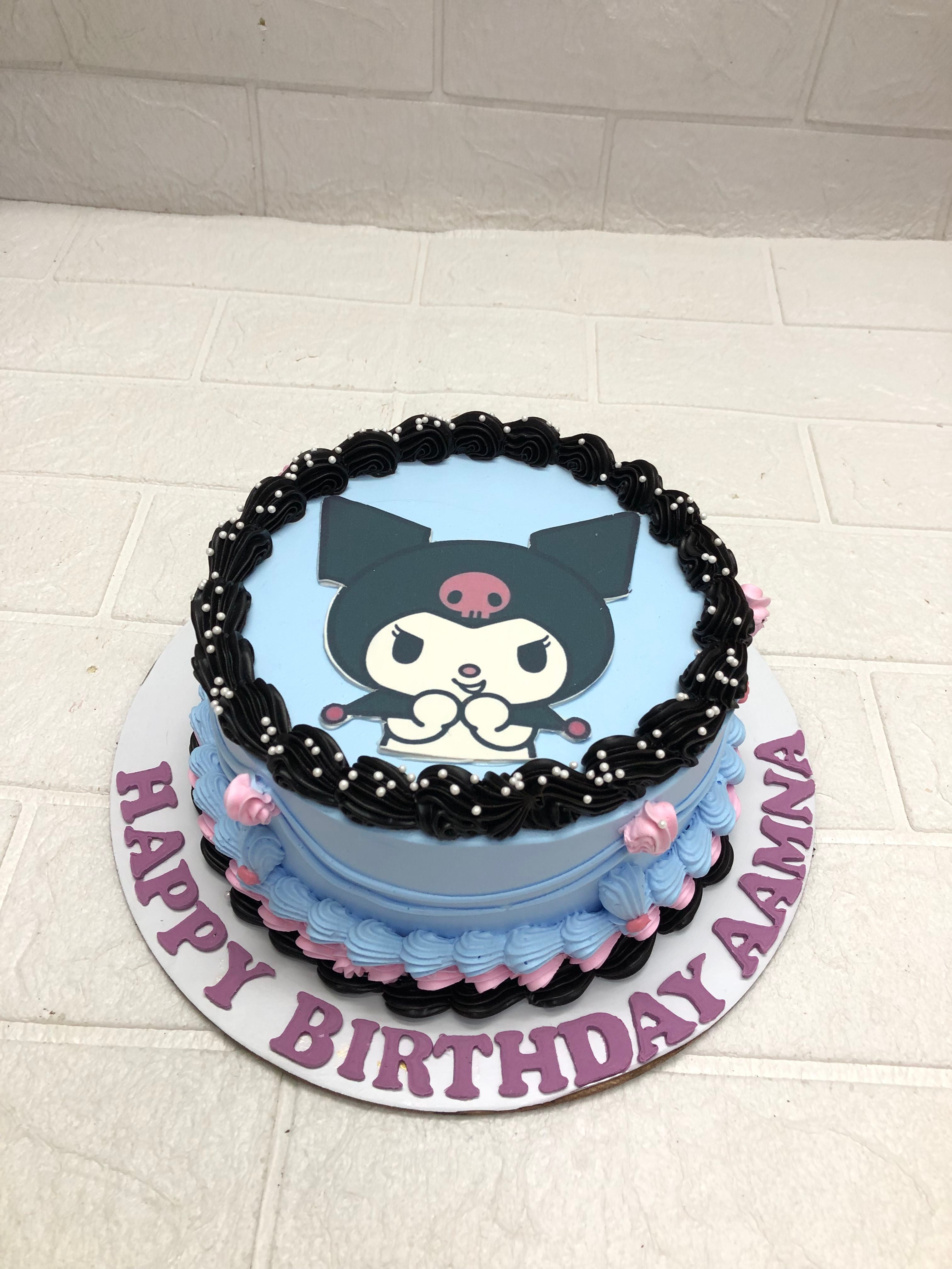 Light Blue cartoon cake
