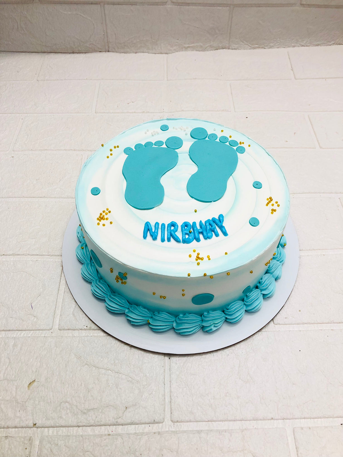 Baby Celebration Cake