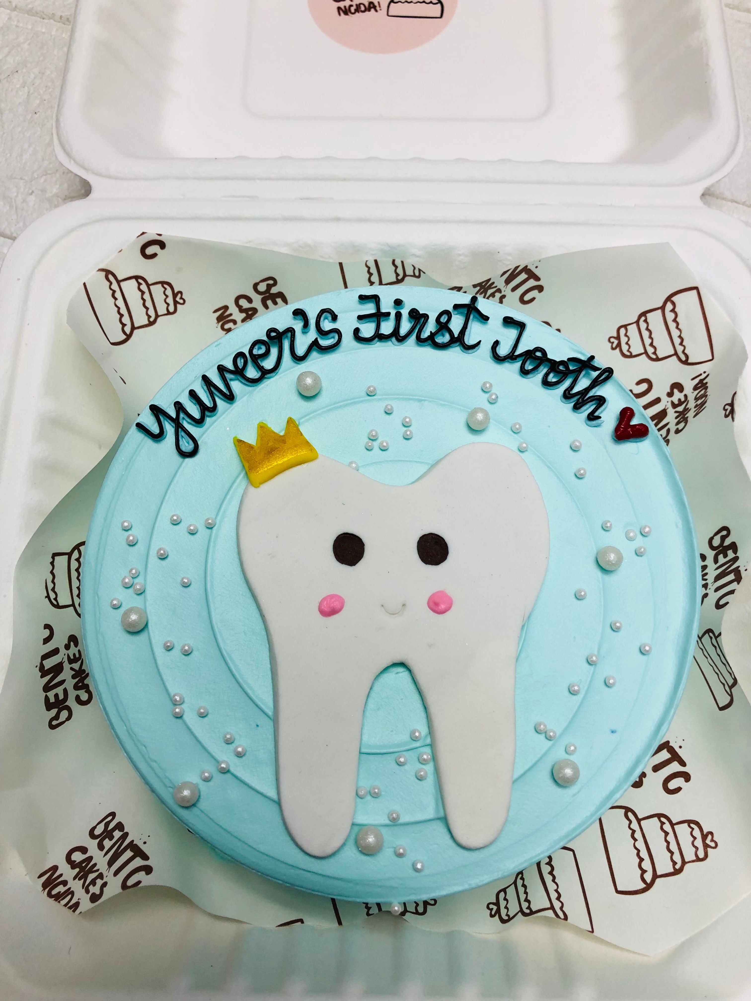 First Tooth Cake