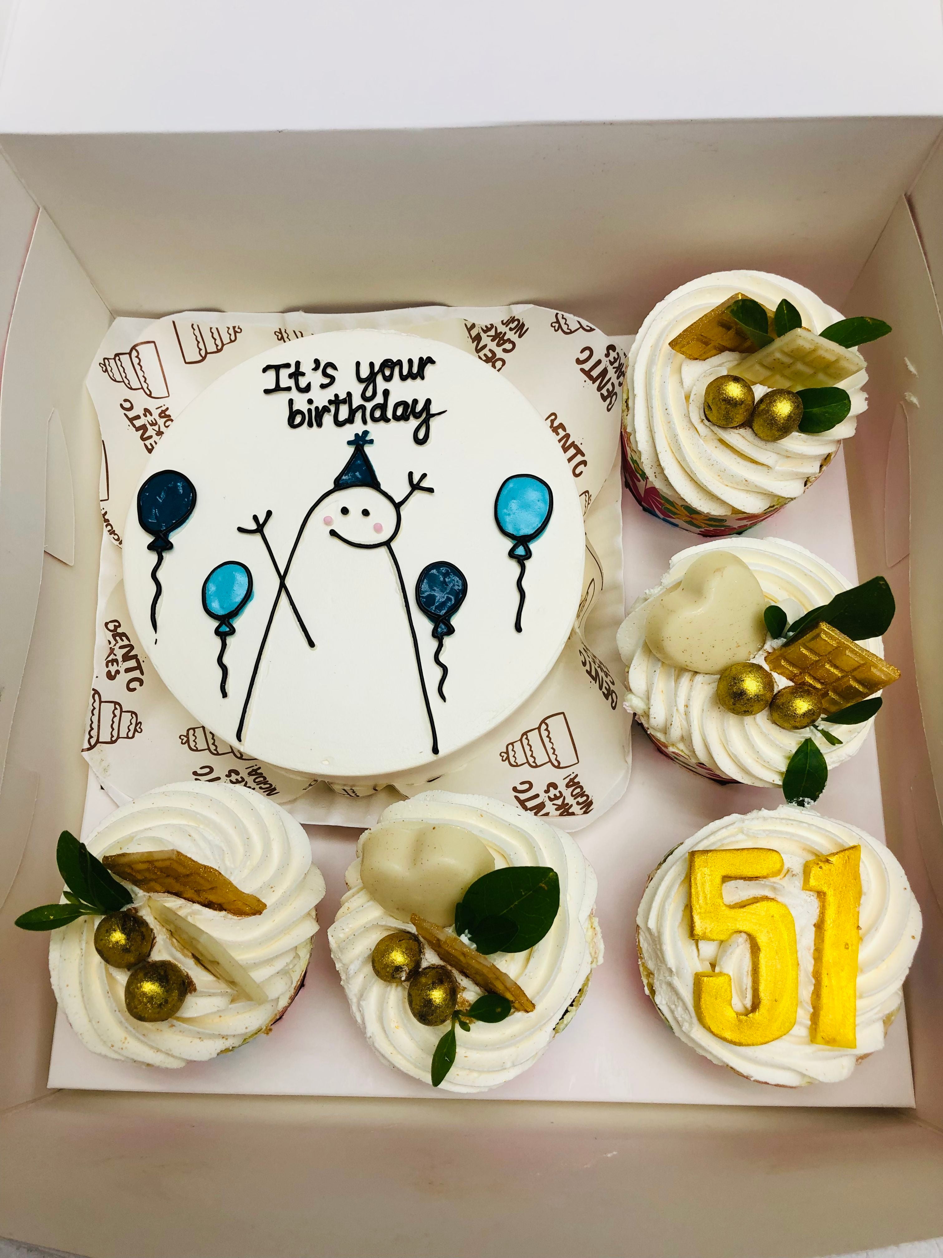 51st Birthday Dessert combo cake