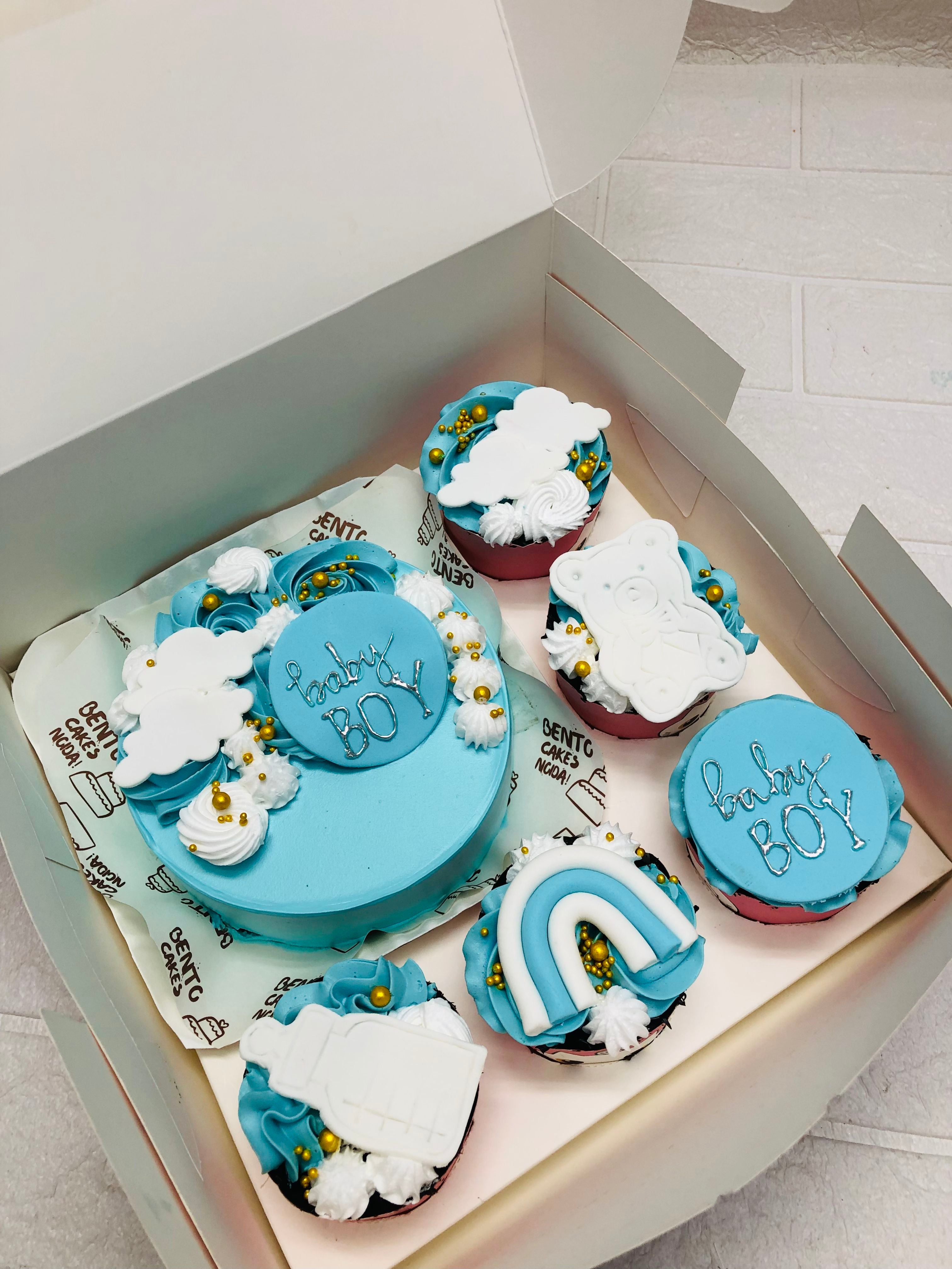 Baby Boy combo Cake