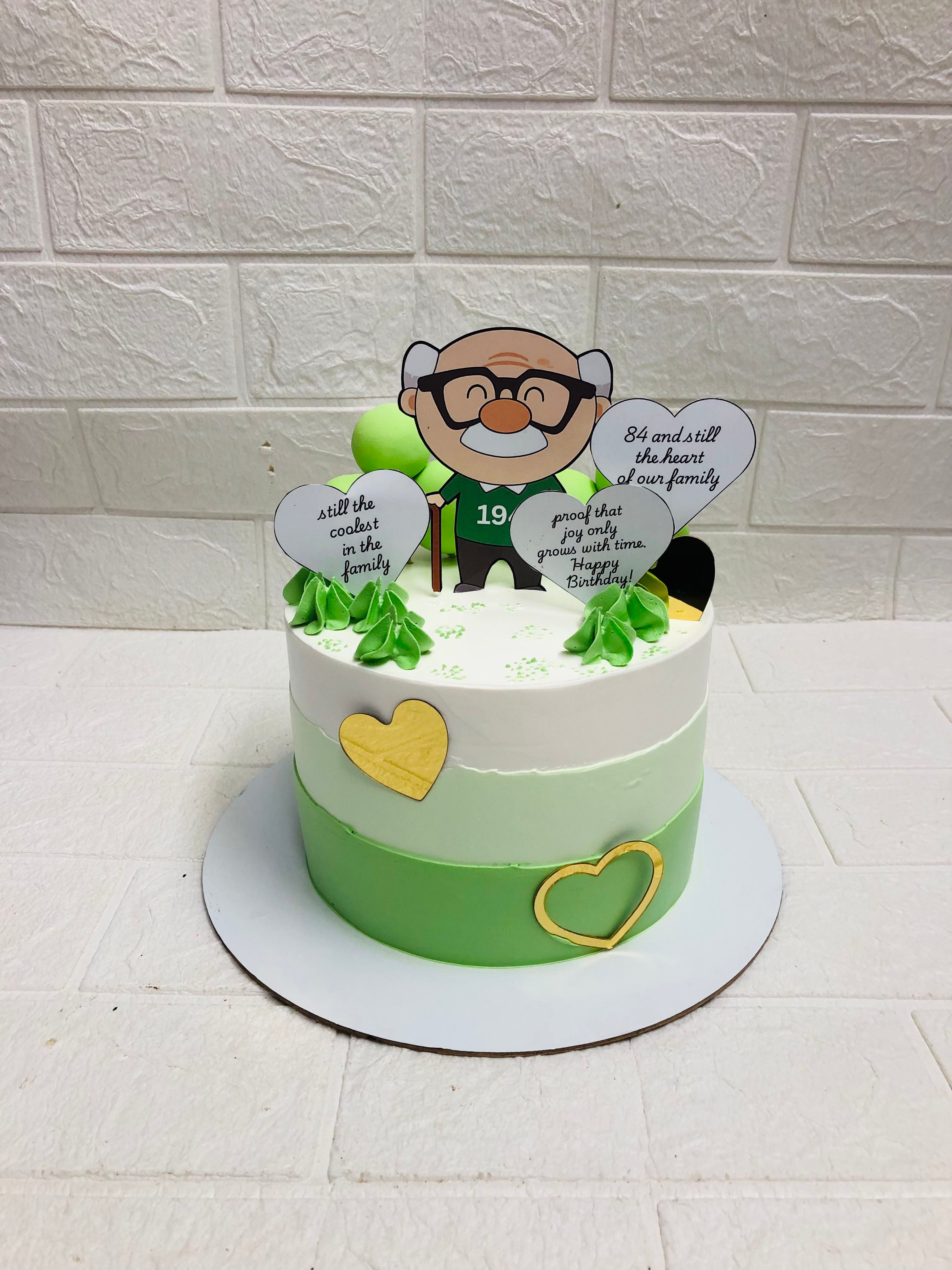 84th Birthday Bento Cake