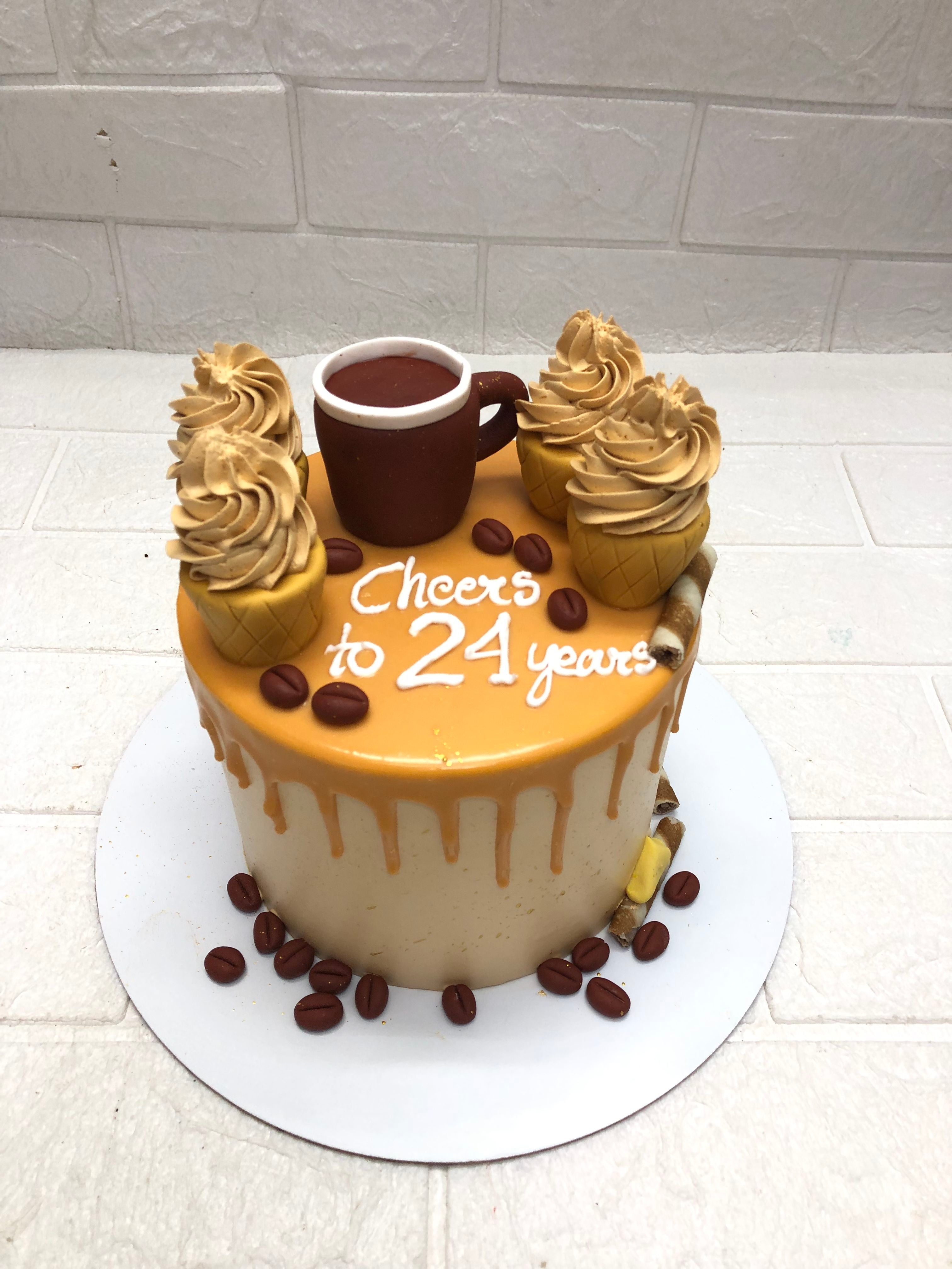 24-Year Celebration Cake