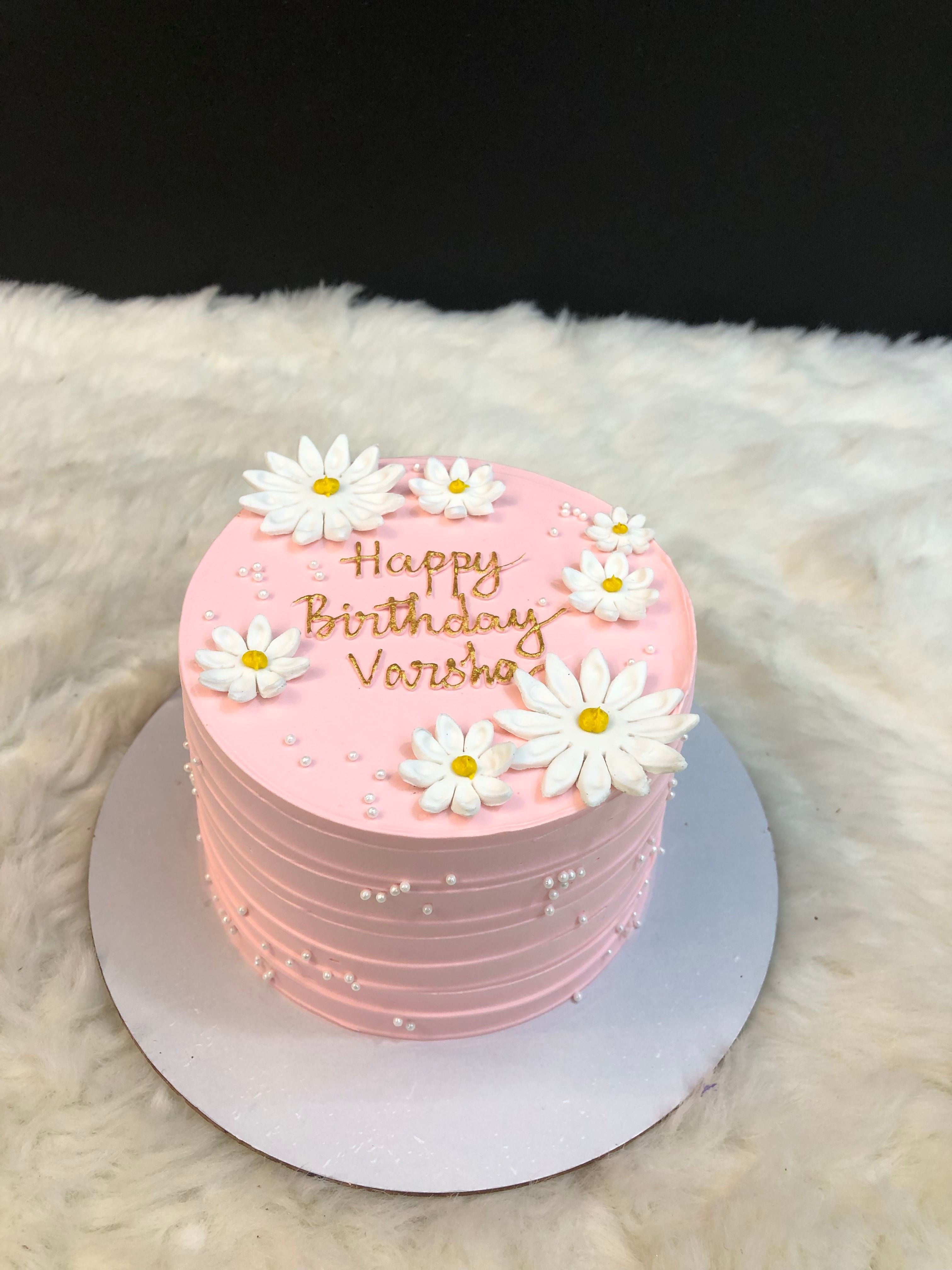 Pink Birthday Cake