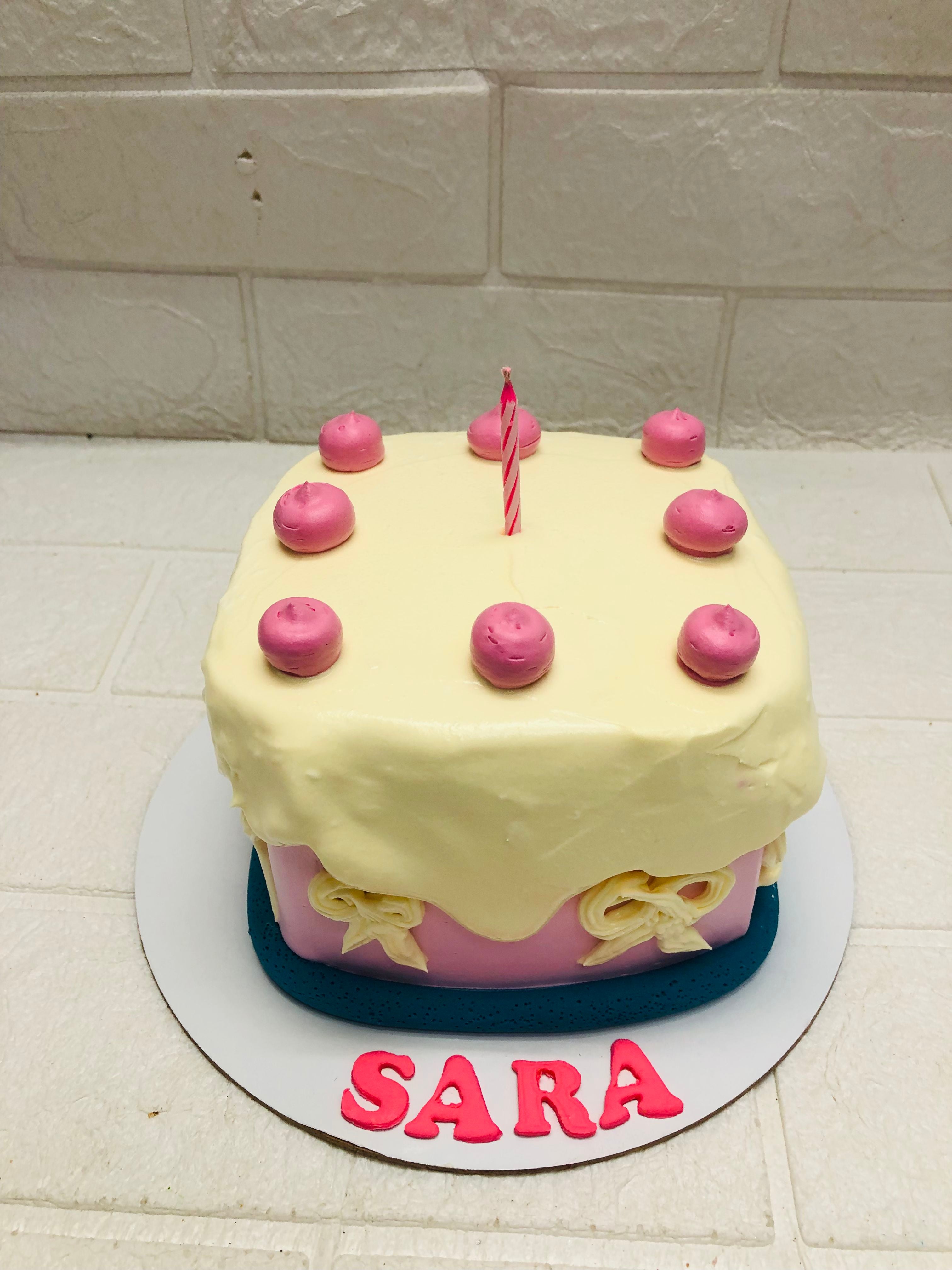 Square Birthday Cake