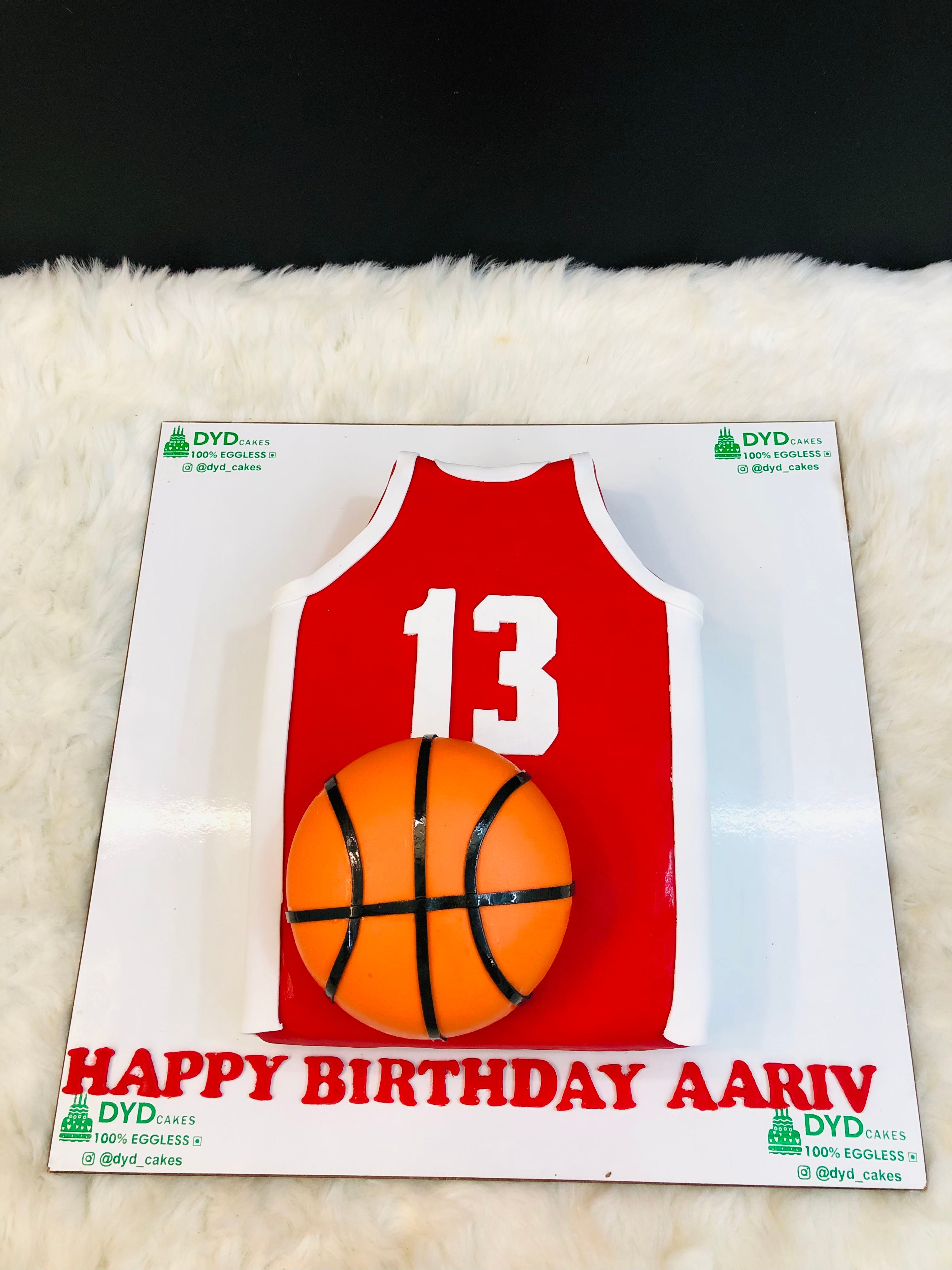Basketball Birthday Cake