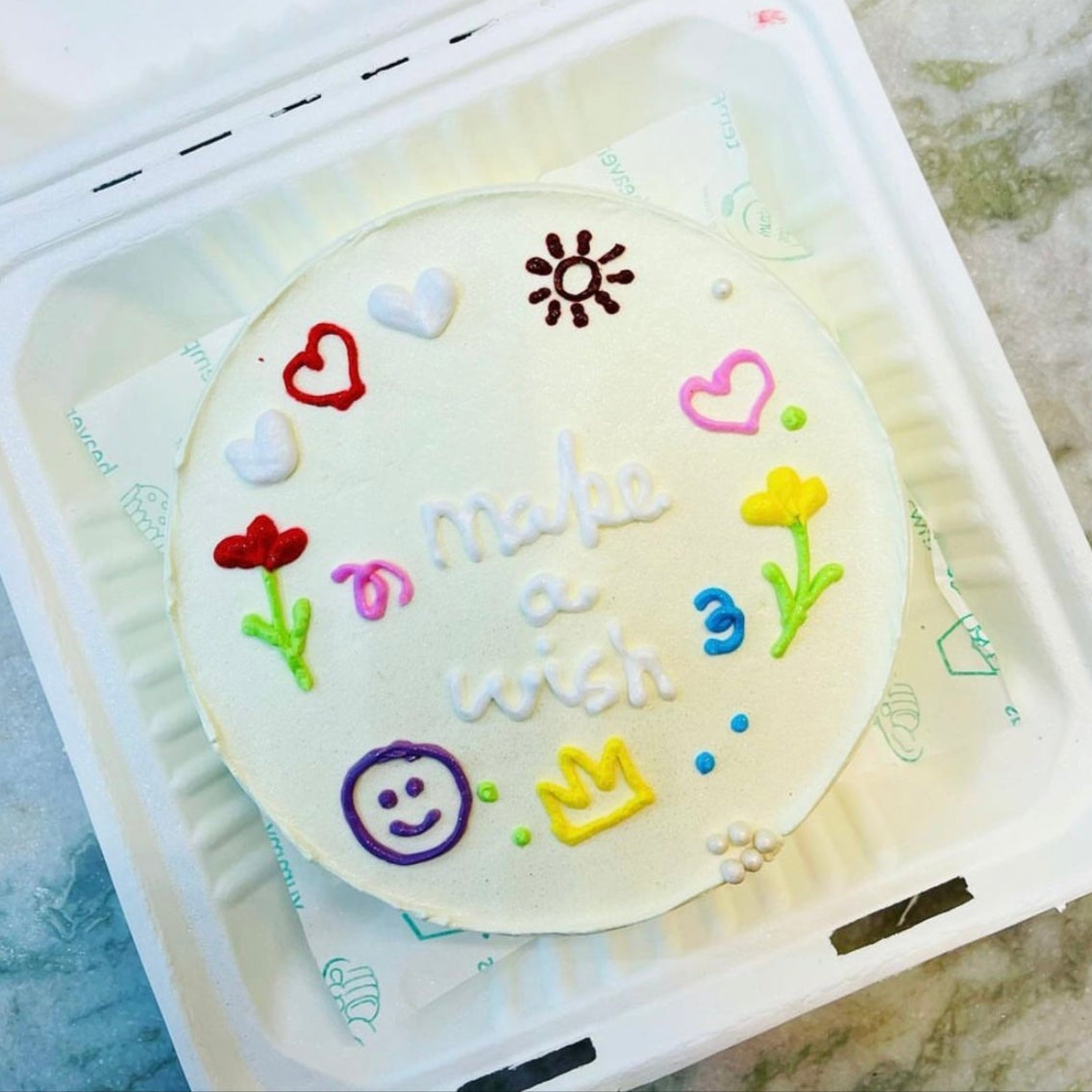 A delicious cake nestled in a bento box, ready to be enjoyed for a special occasion.