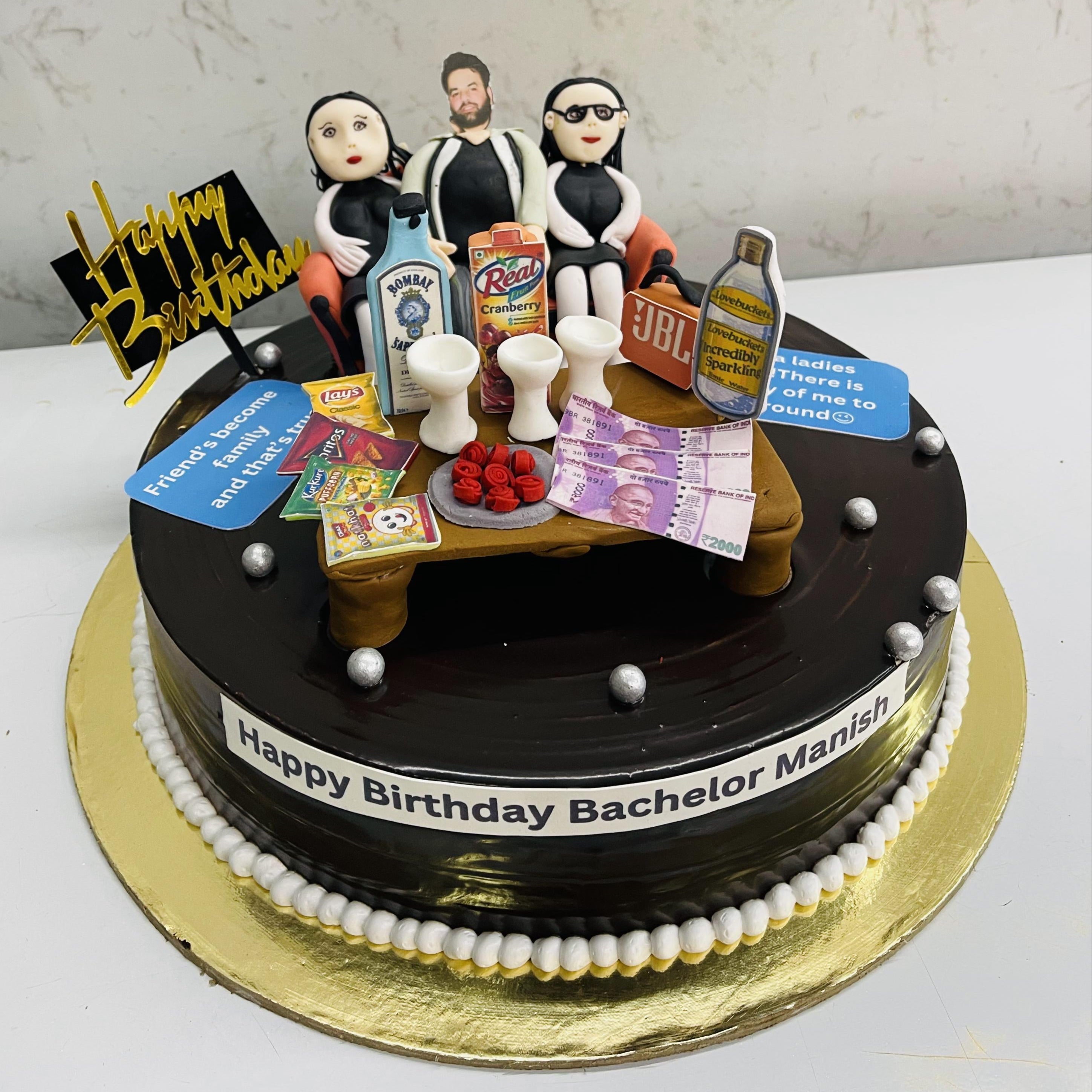 Party Hard Theme Cake