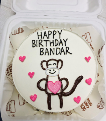 Bandar Birthday Bento Cake