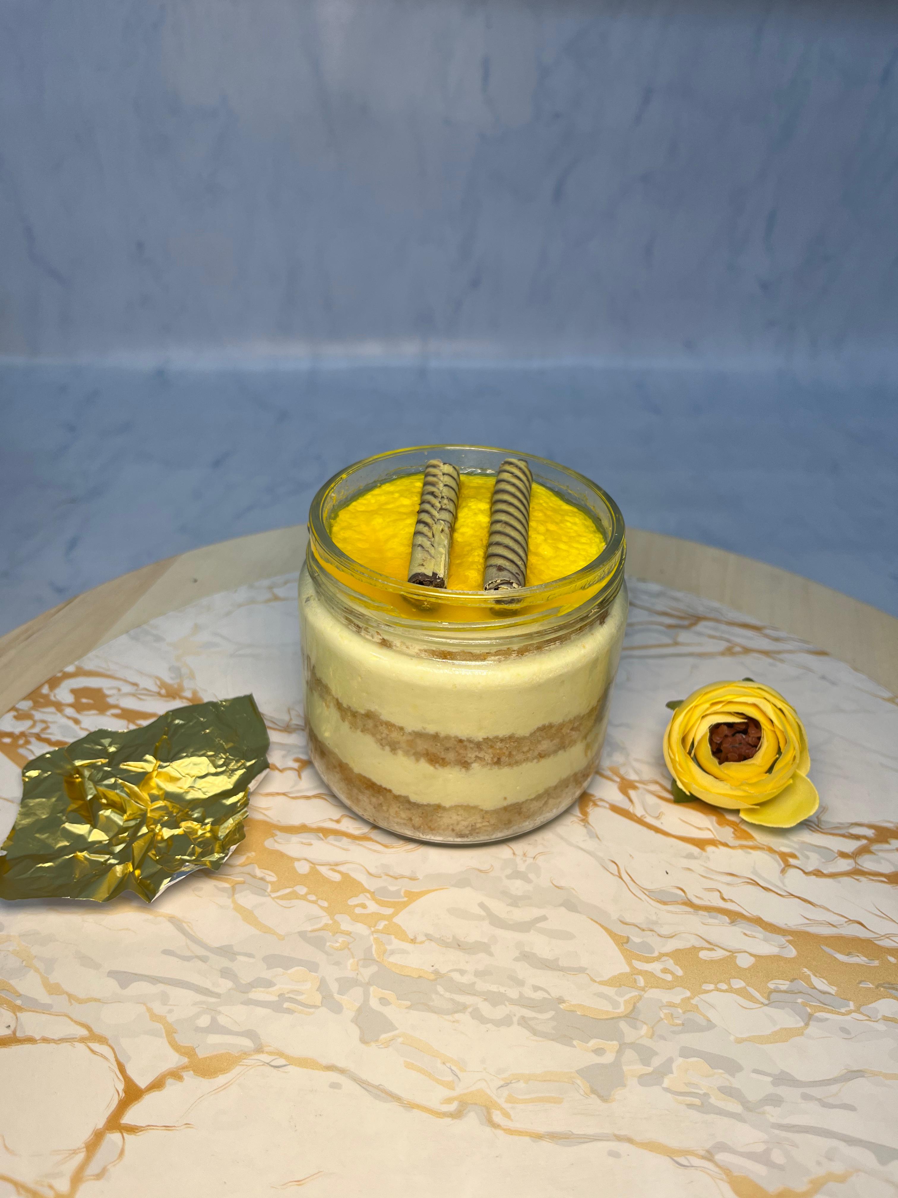 Mango Jar Cake
