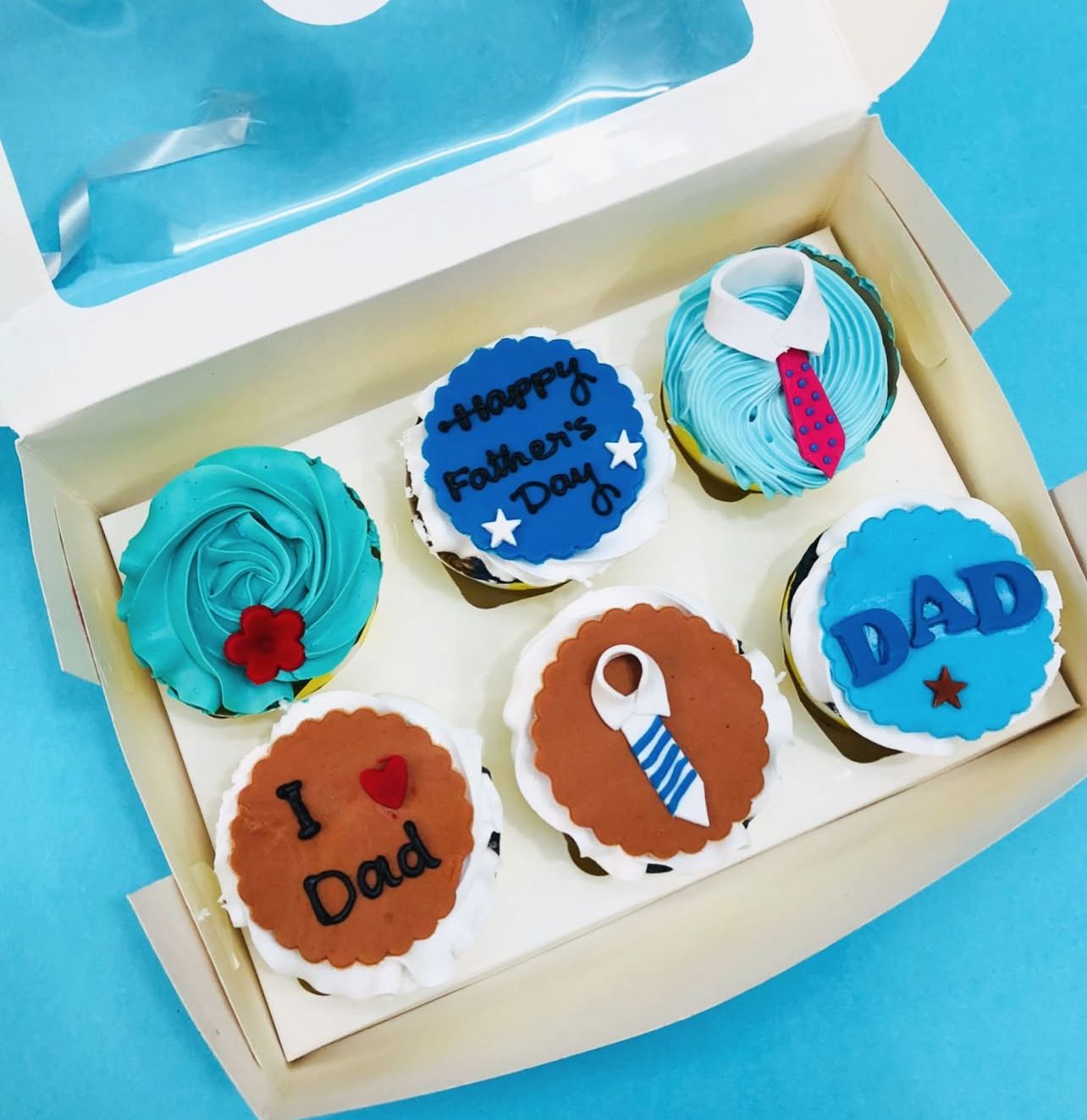 Father's Day Special  Cupcakes ( Set of 6)