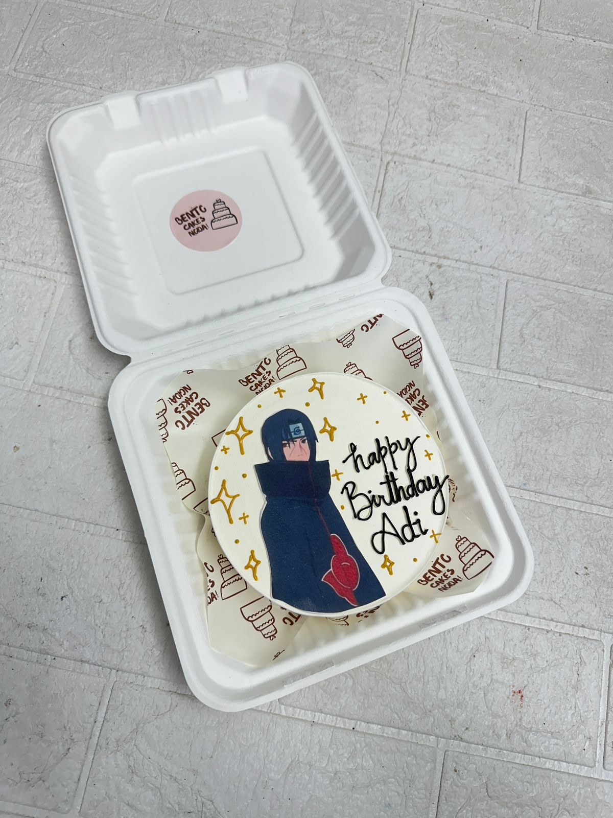 Uchiha Vibes Bento cake