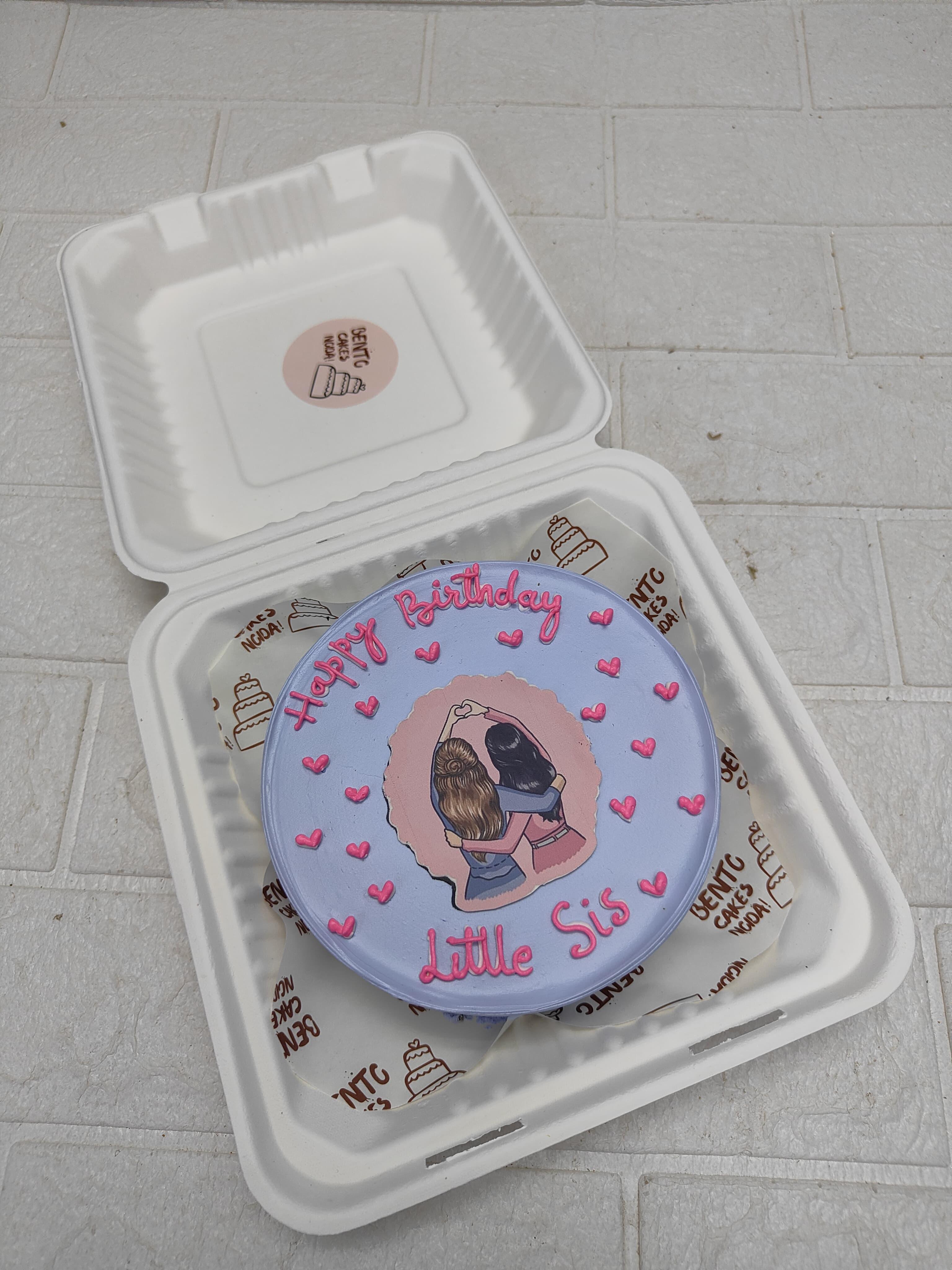 Little Sis Love Bento cake