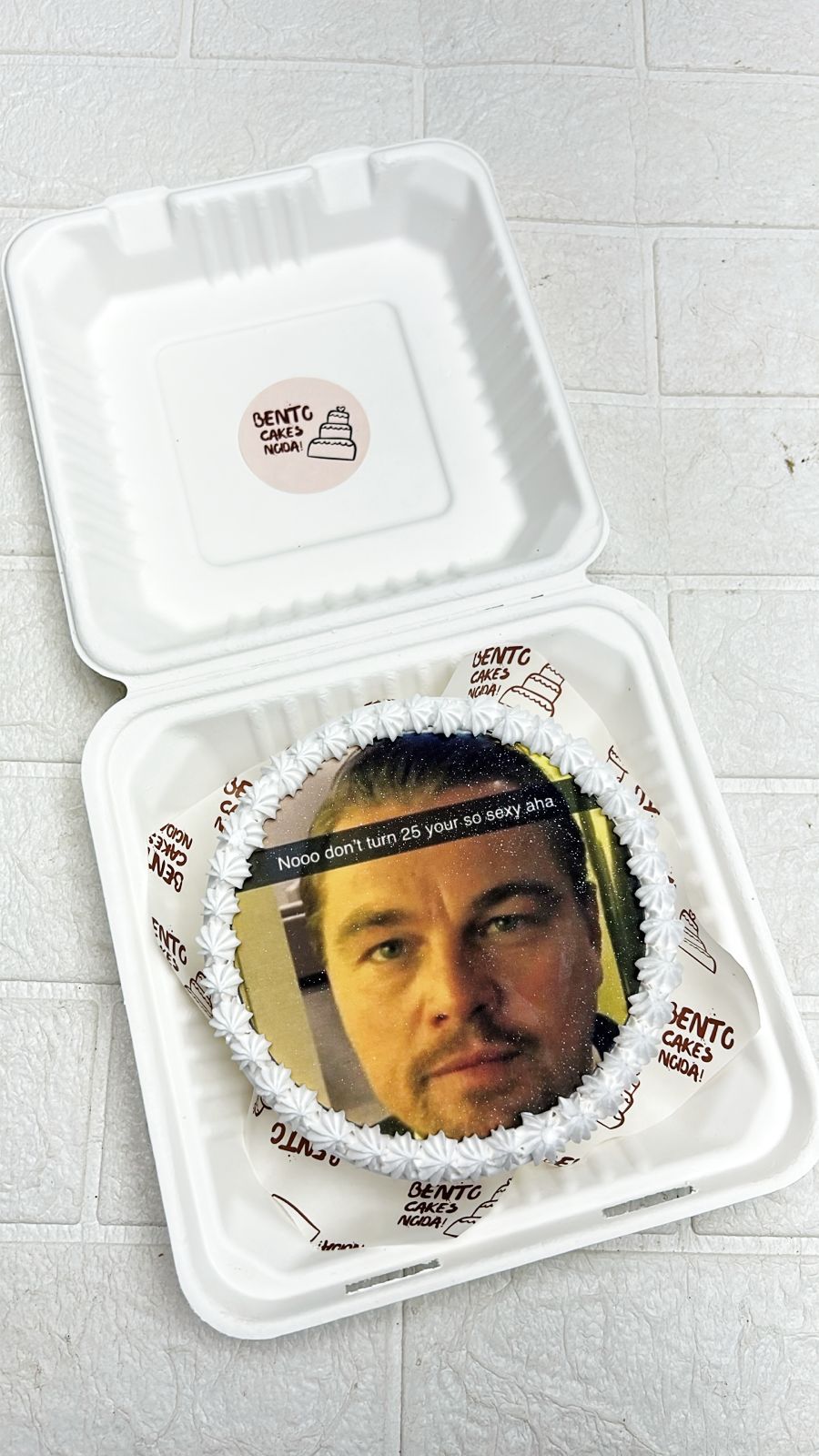 Nooo Don’t Turn 25! Bento cake