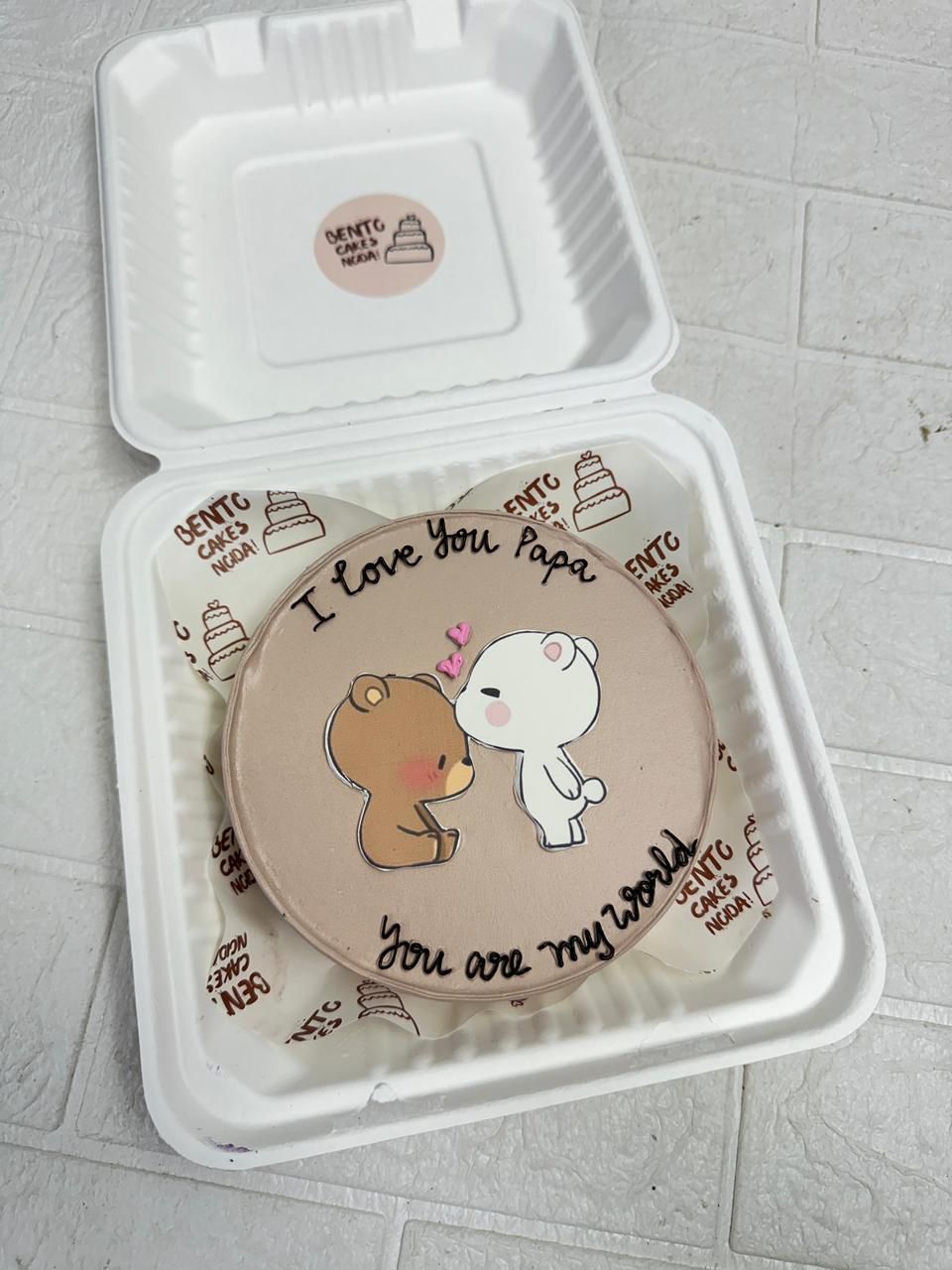 bubu dudu theme My World Bento Cake