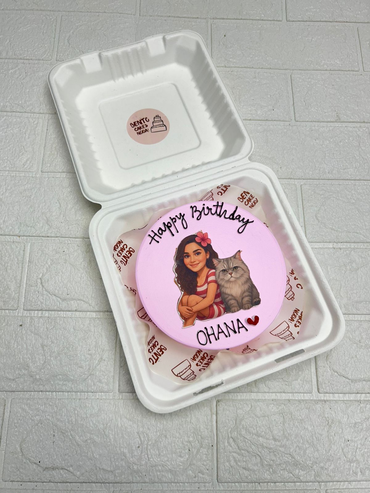 Tropical Bond Bento Cake