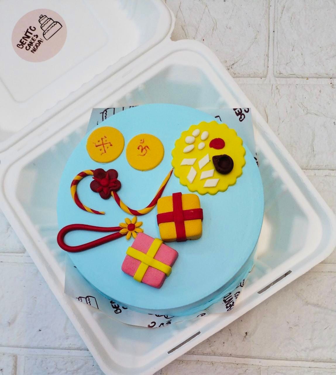 Raksha Bandhan Thali Cake