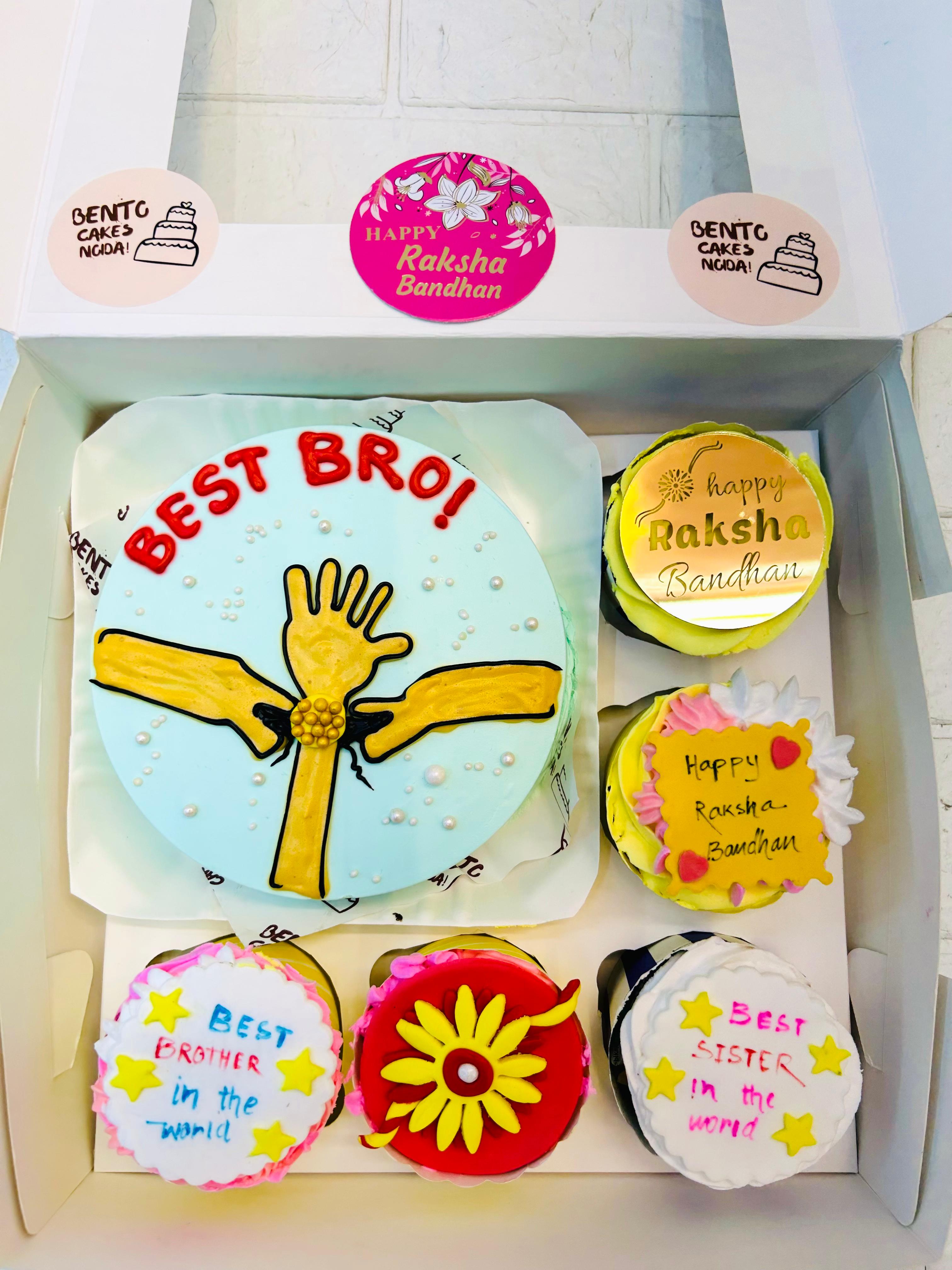 Happy Raksha Bandhan Sister Combo