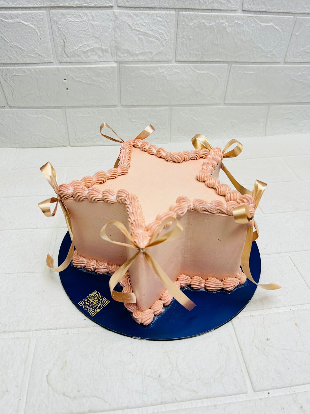 Twinkling Star Ribbon Cake