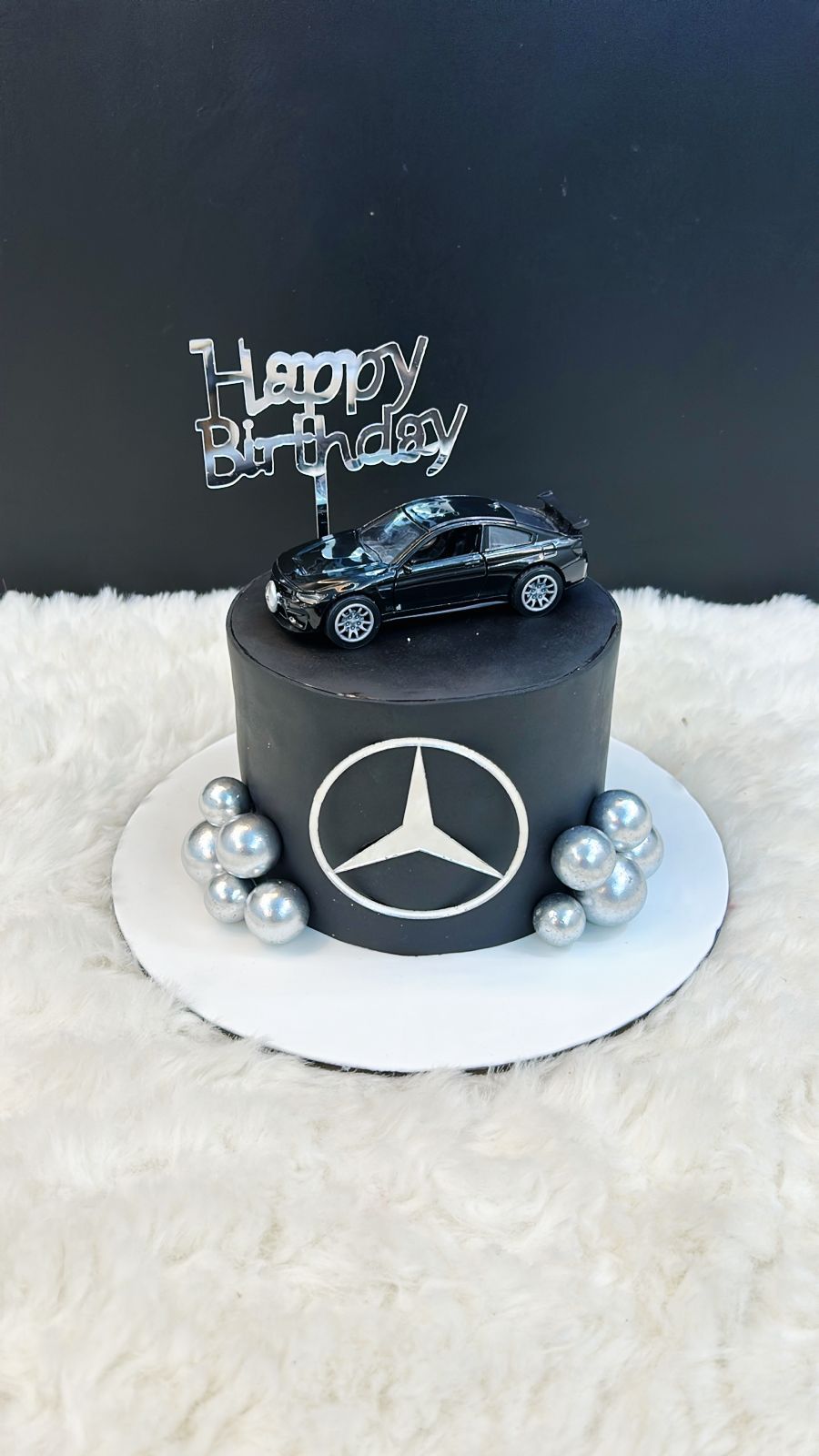 Luxury Mercedes Car Theme Cake
