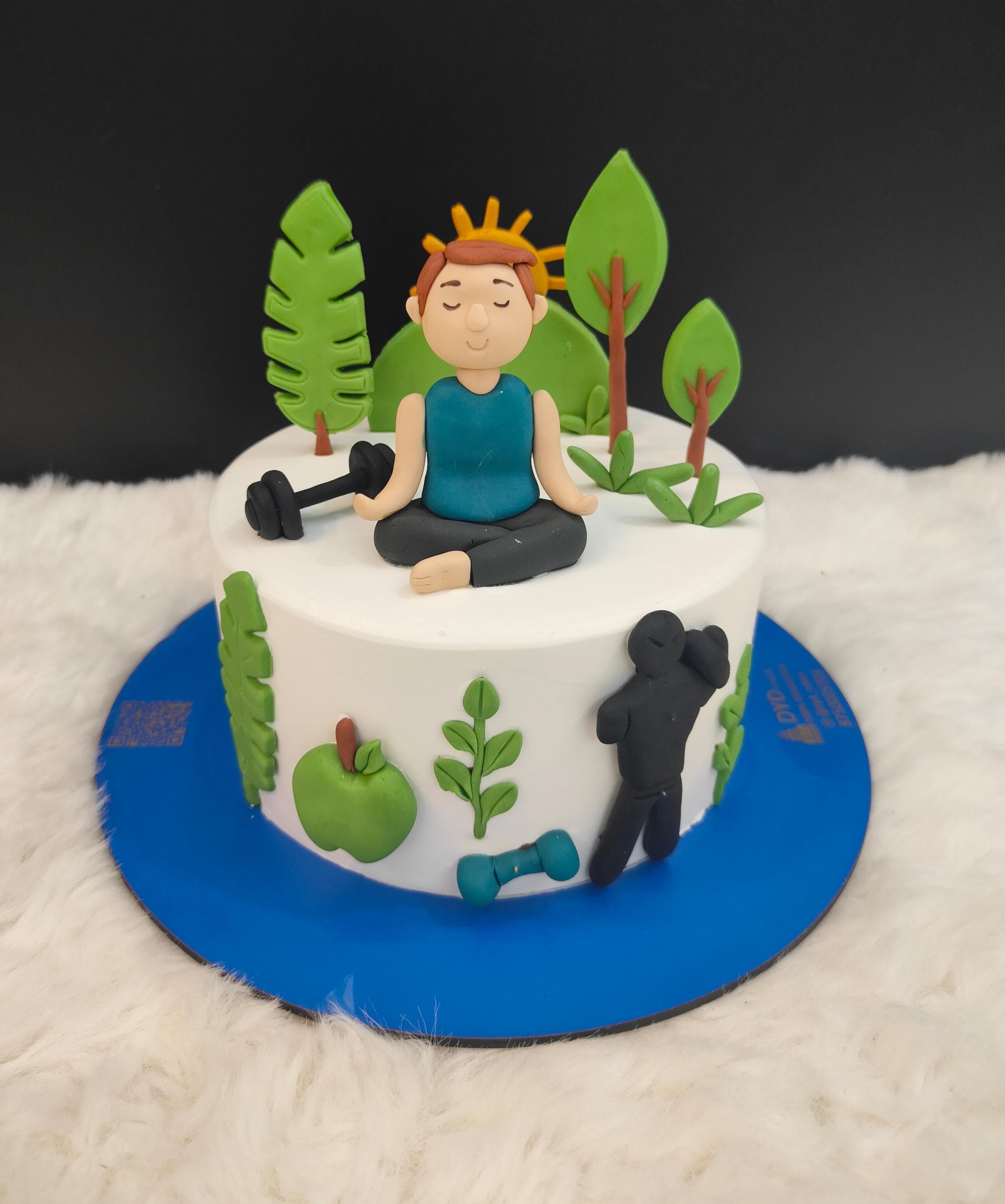 Nature Gym Cake