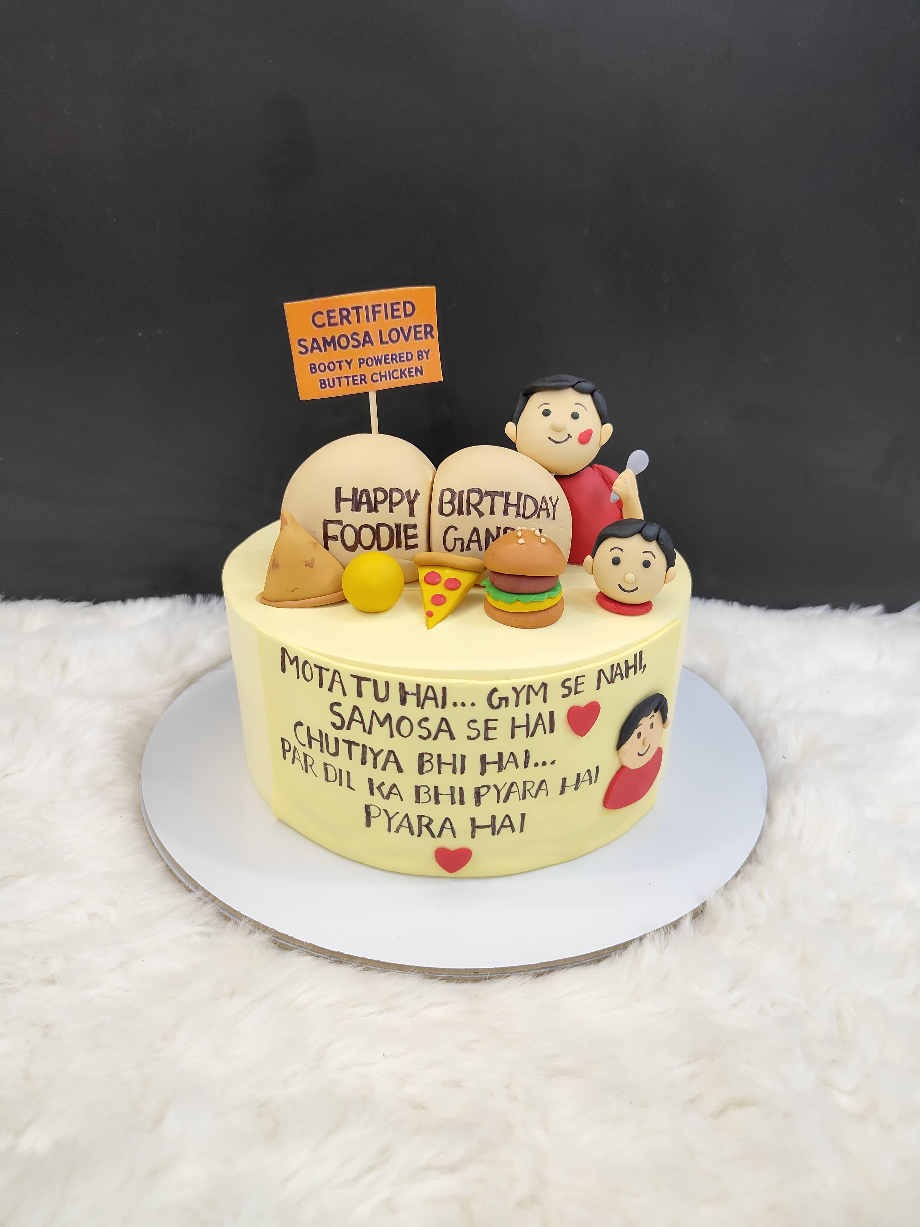 Certified Samosa Lover Cake