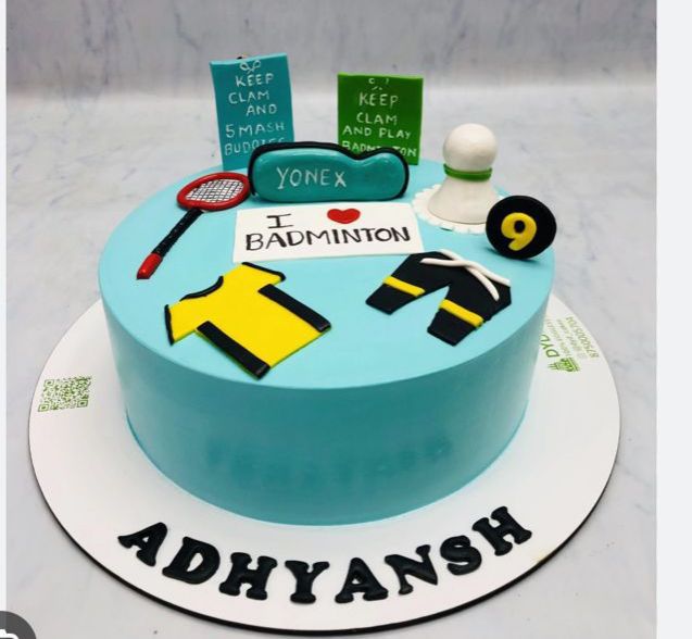 Badminton Beast Mode Cake