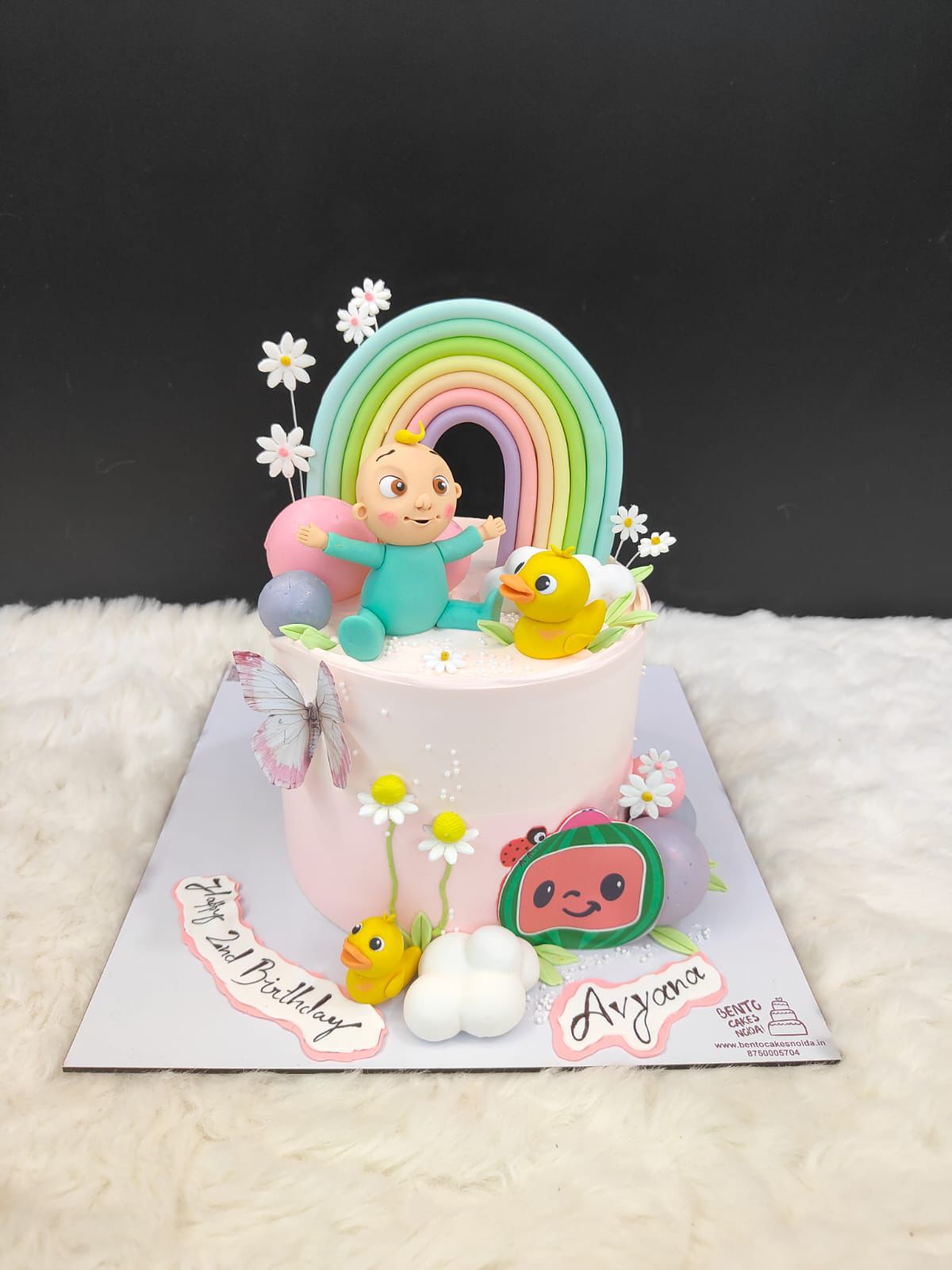 Fairy Garden Birthday Cake