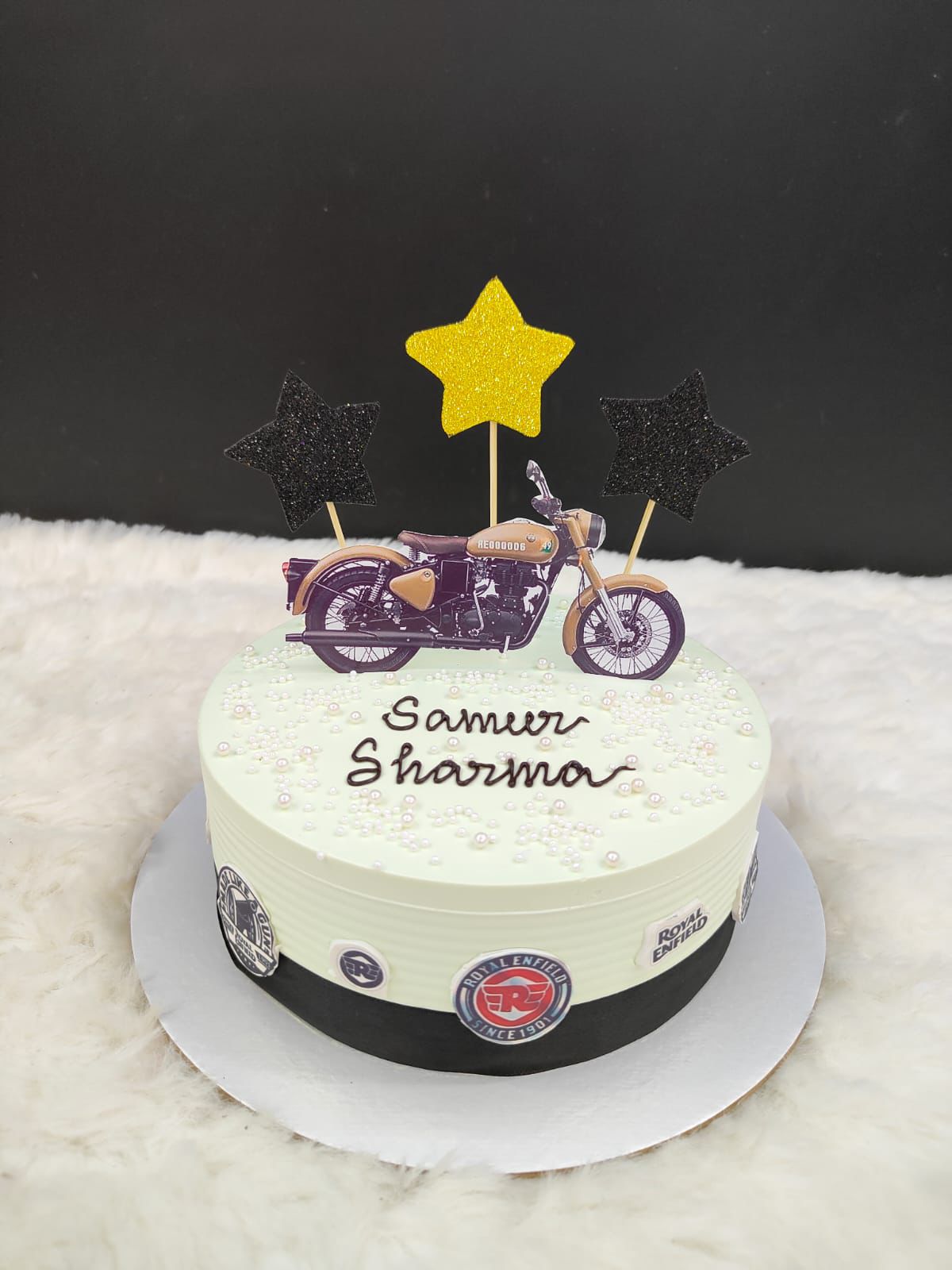 Royal Enfield Birthday Cake