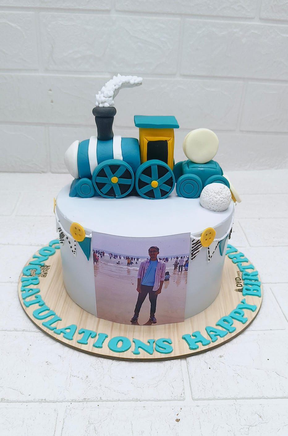Train Birthday Cake
