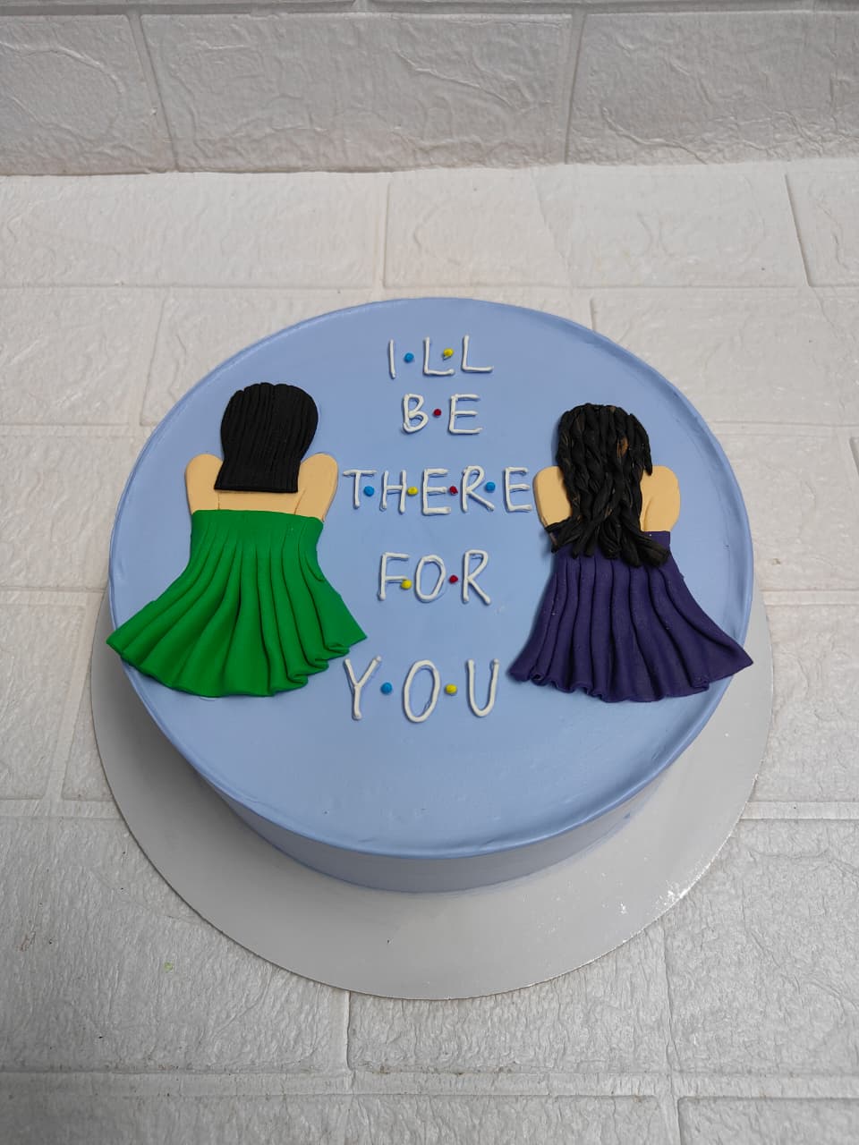Friends-Themed Cake