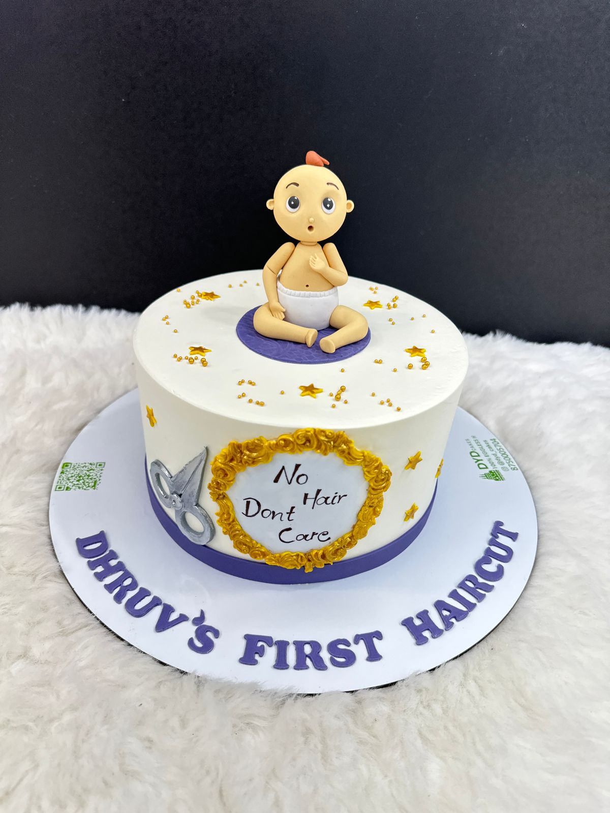 First Haircut Cake