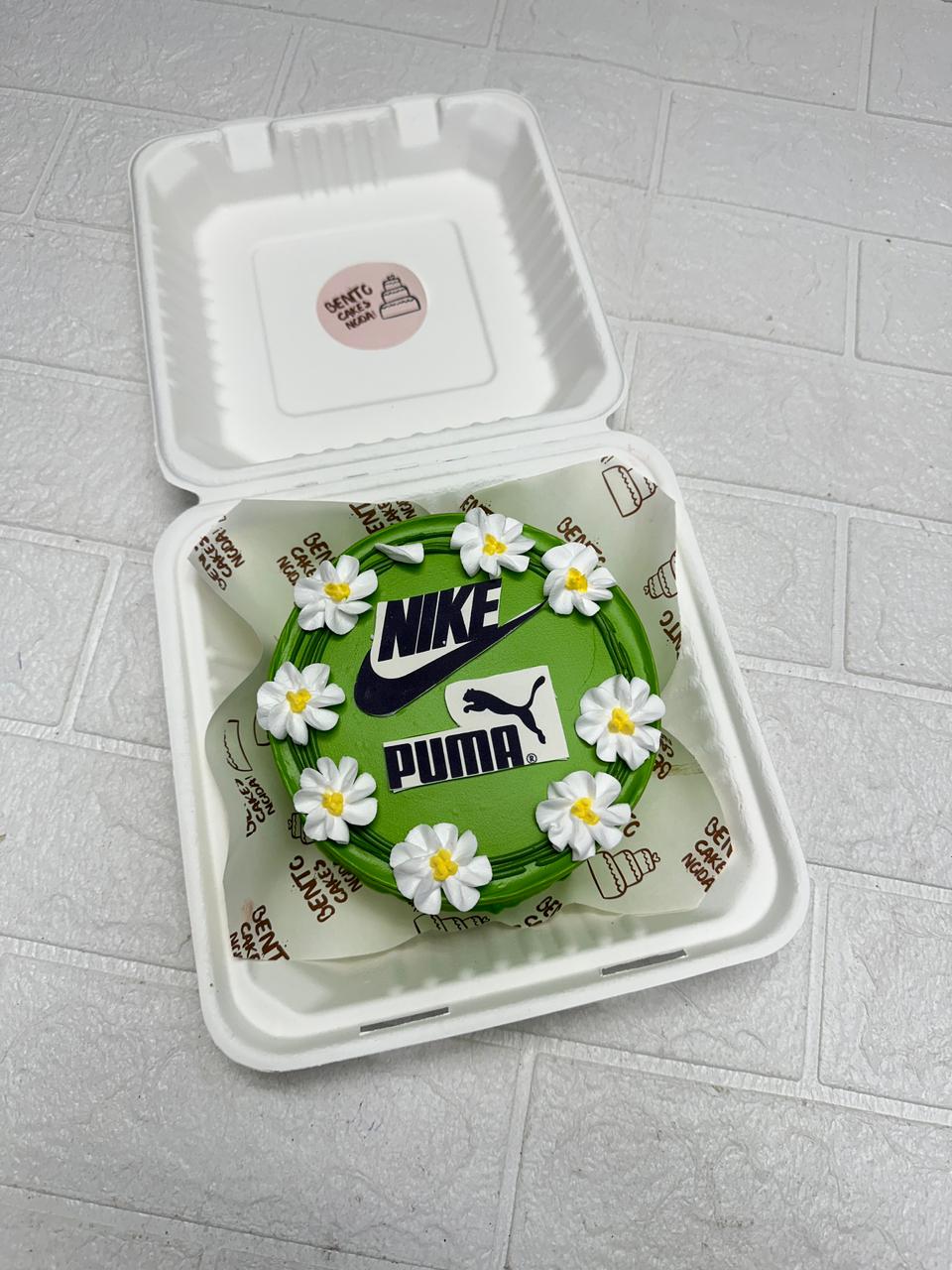 Nike vs Puma Bento Cake