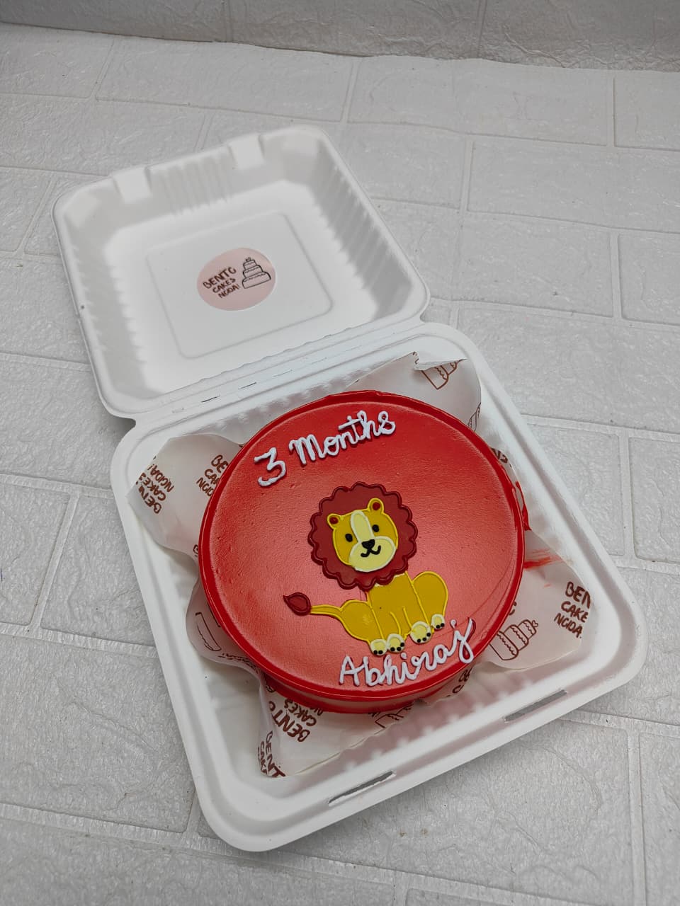 3 Month Celebration Cake