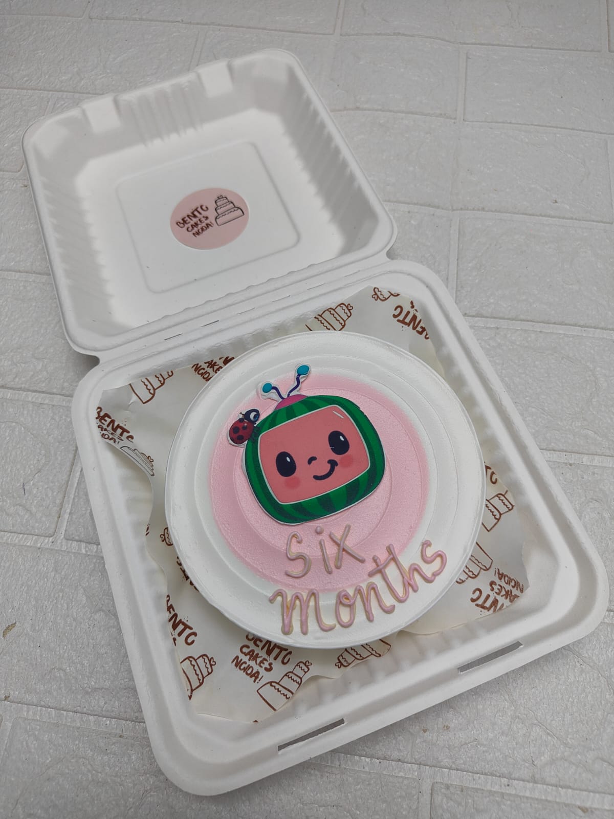 coco melon Baby Bento Cake