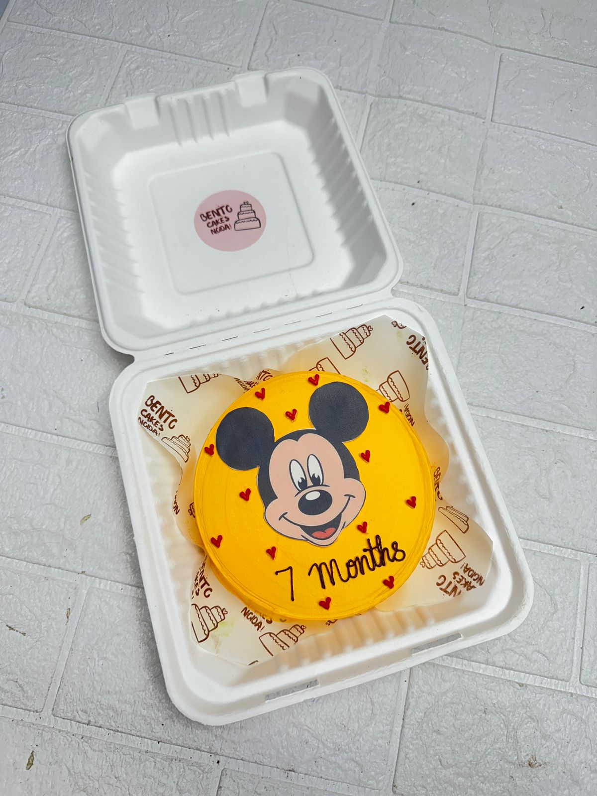 Mickey Mouse Bento Cake