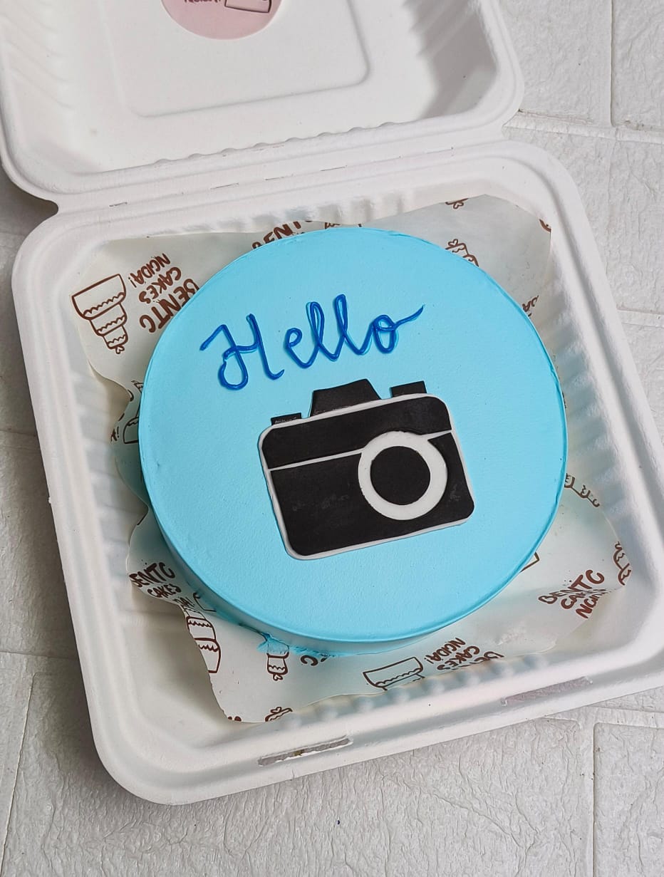 Camera Theme Bento Cake