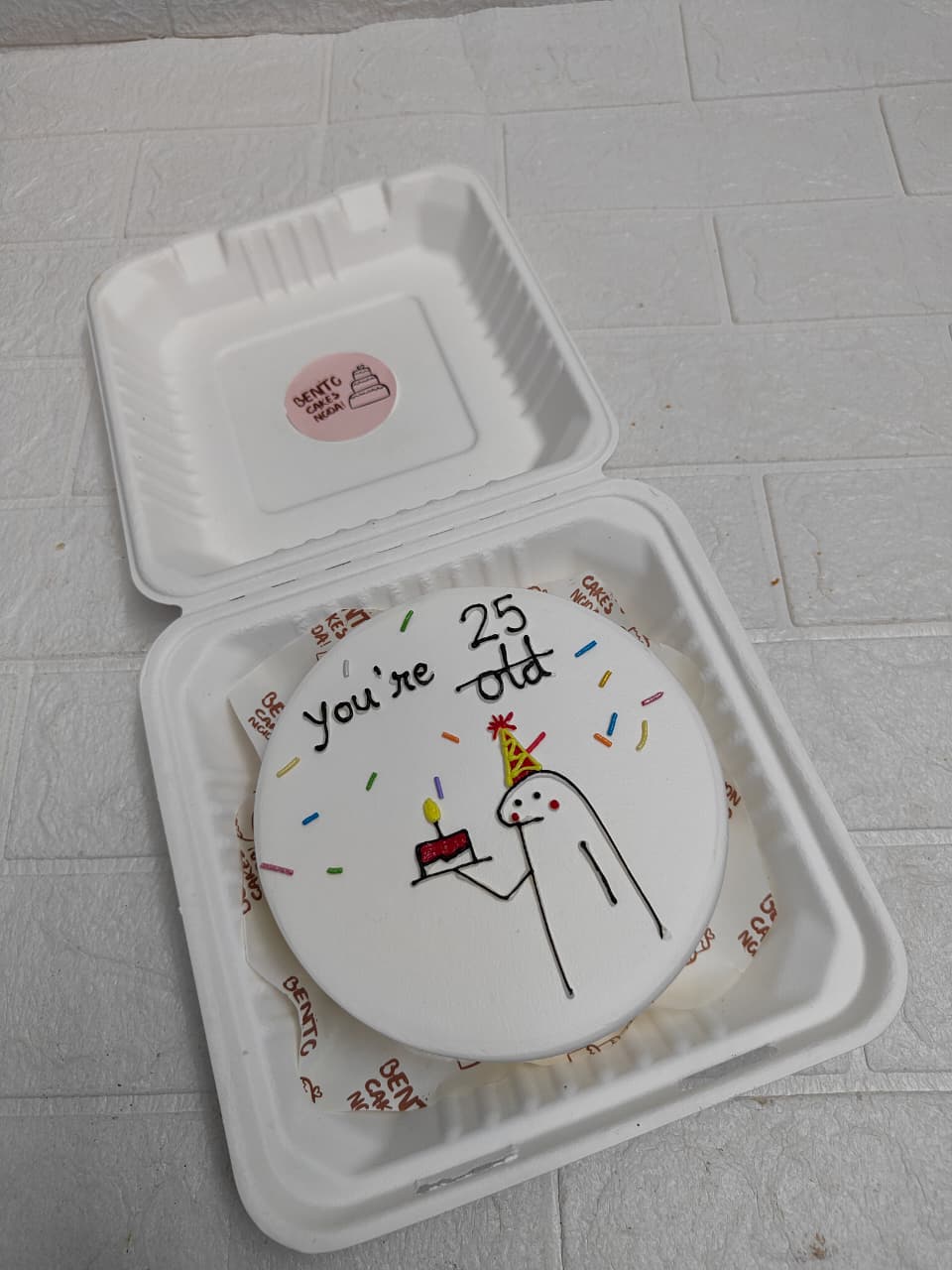 Mimi theme 30th Birthday Bento Cake