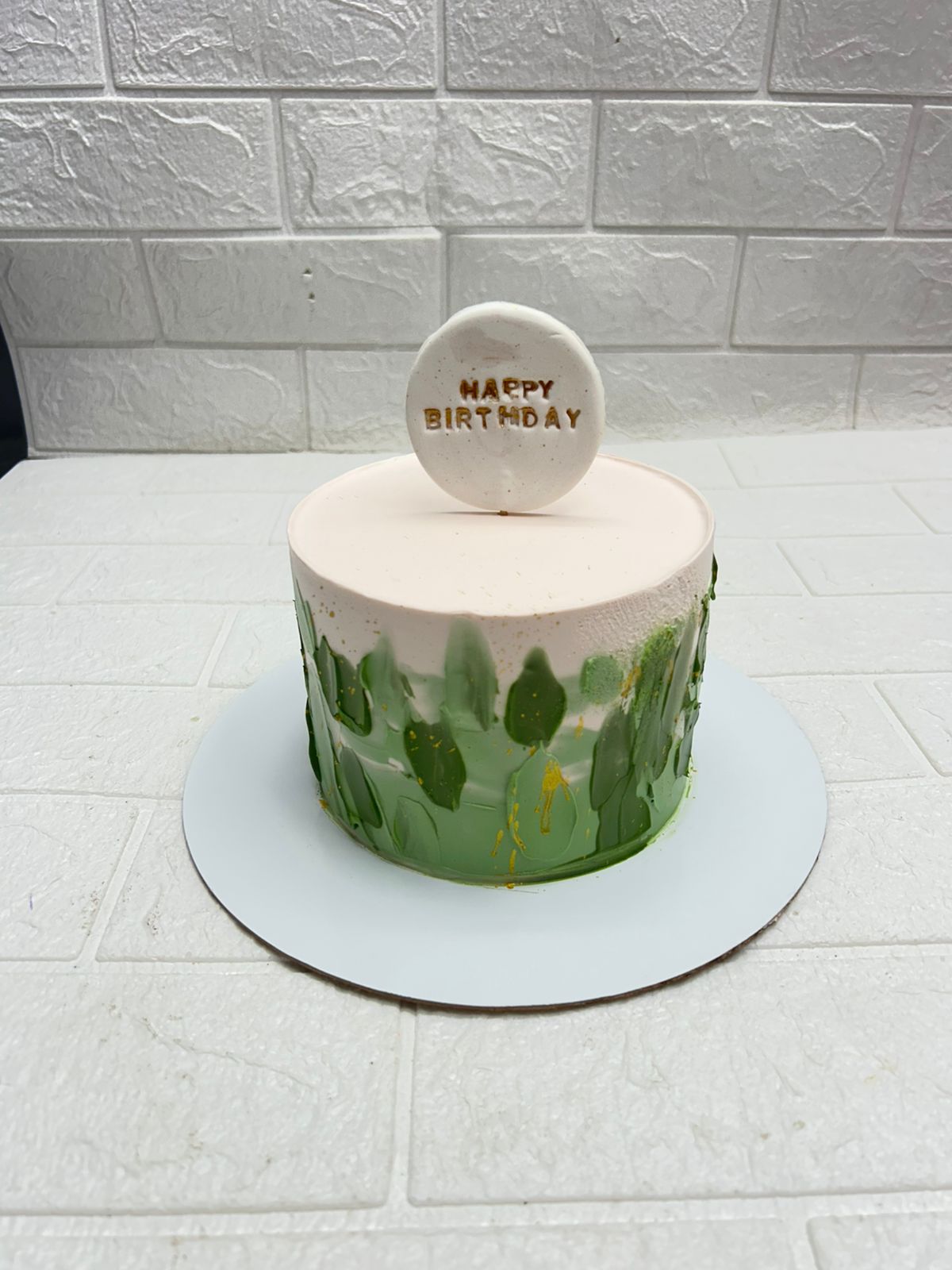 Botanical Birthday Cake