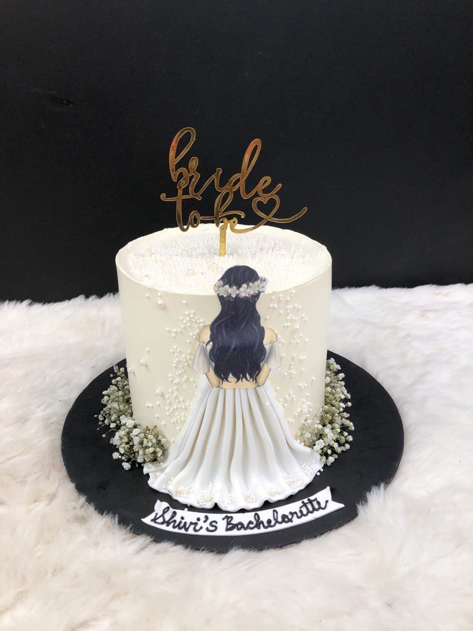 Bride-to-Be Bachelorette Cake