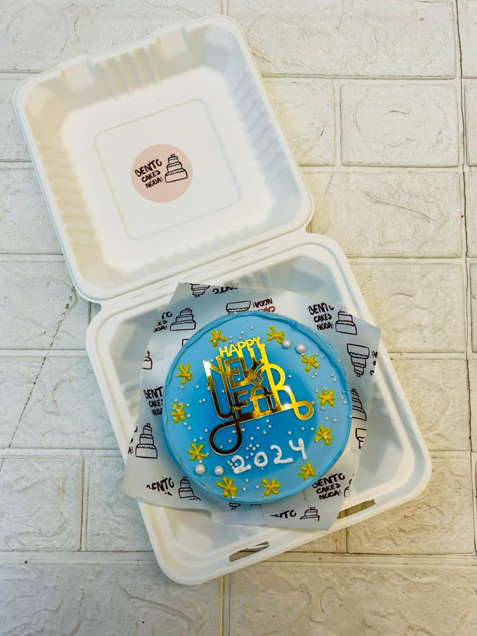 New Year Aesthetic bento