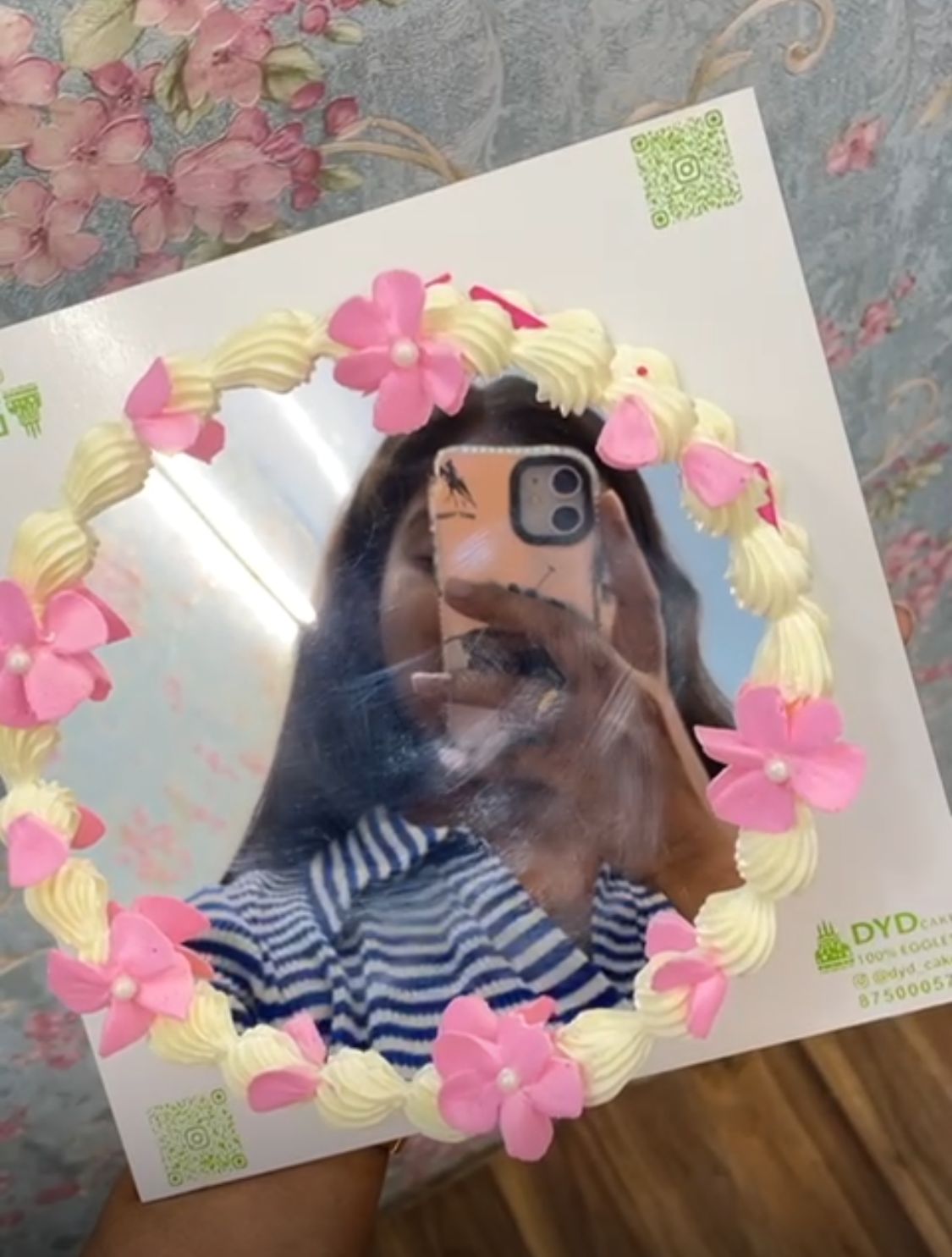 Real Mirror Cake 2