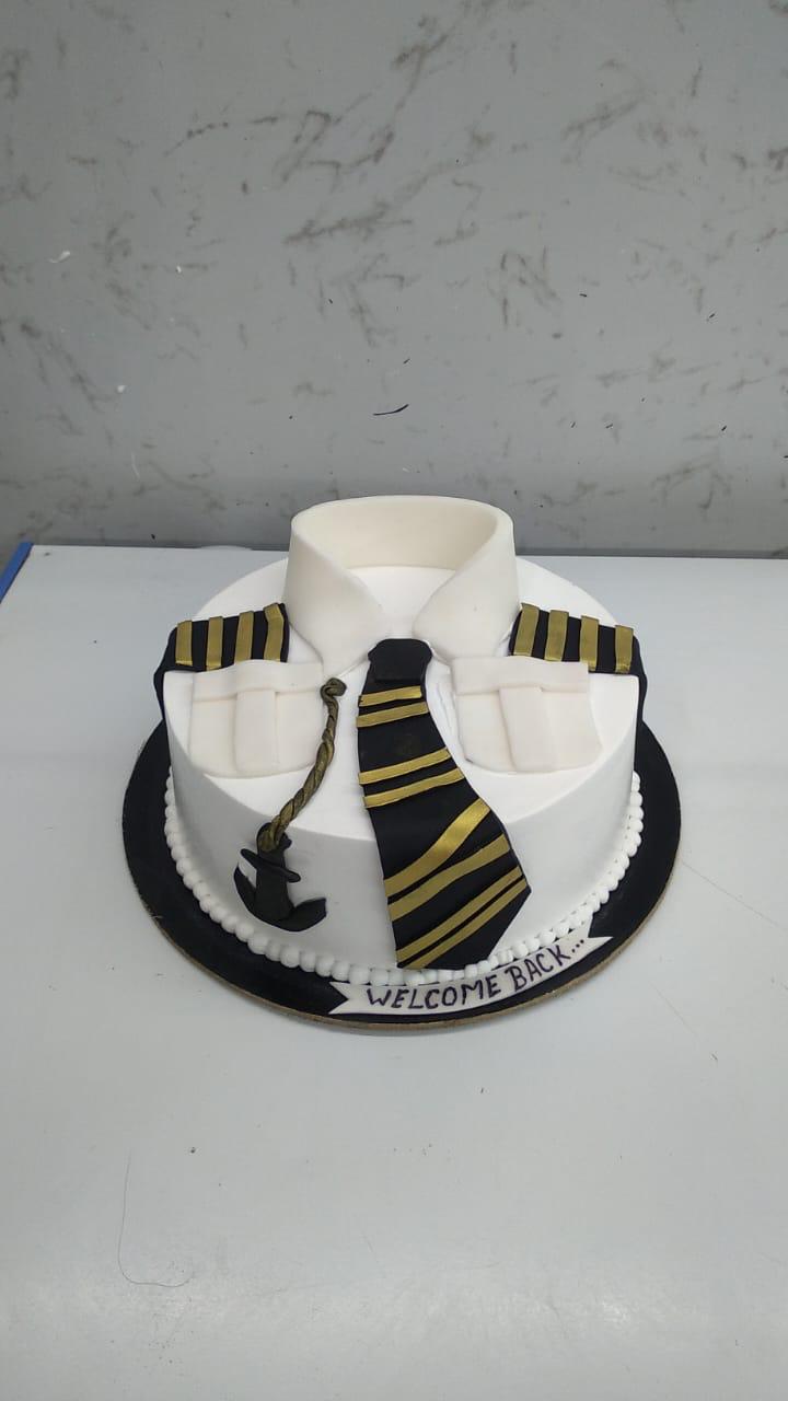 Merchant Navy Theme Cake