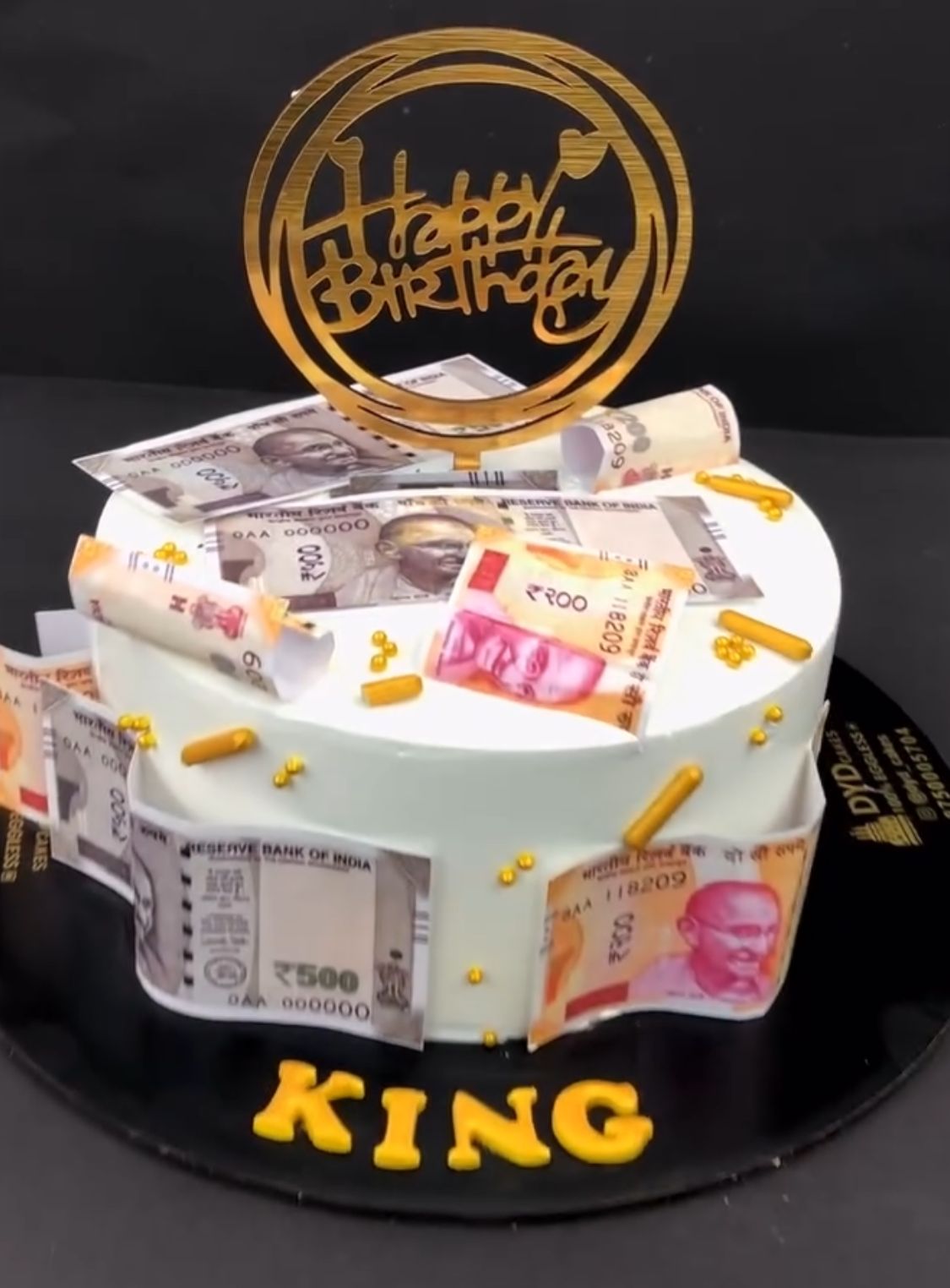 Money Pullup Cake