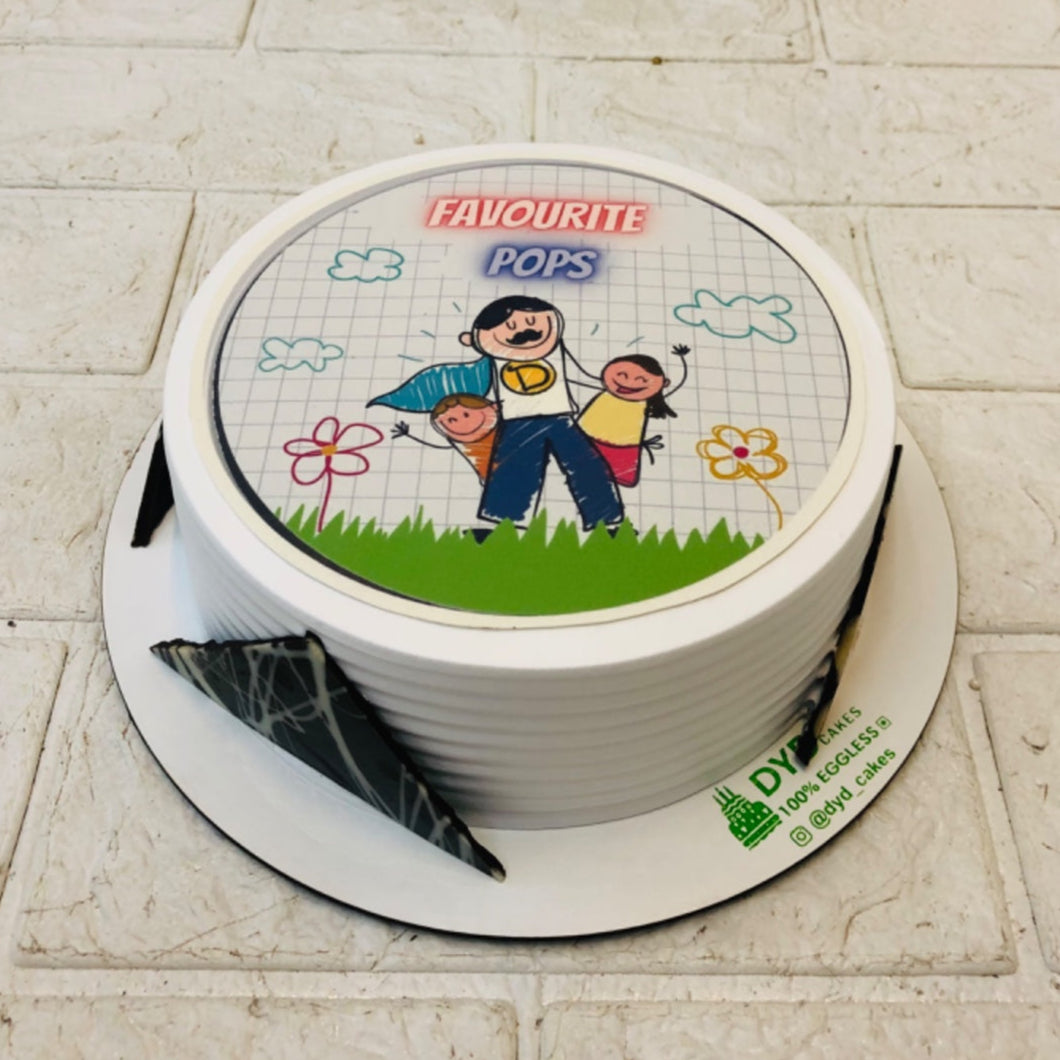 Father Daughter Love Cake