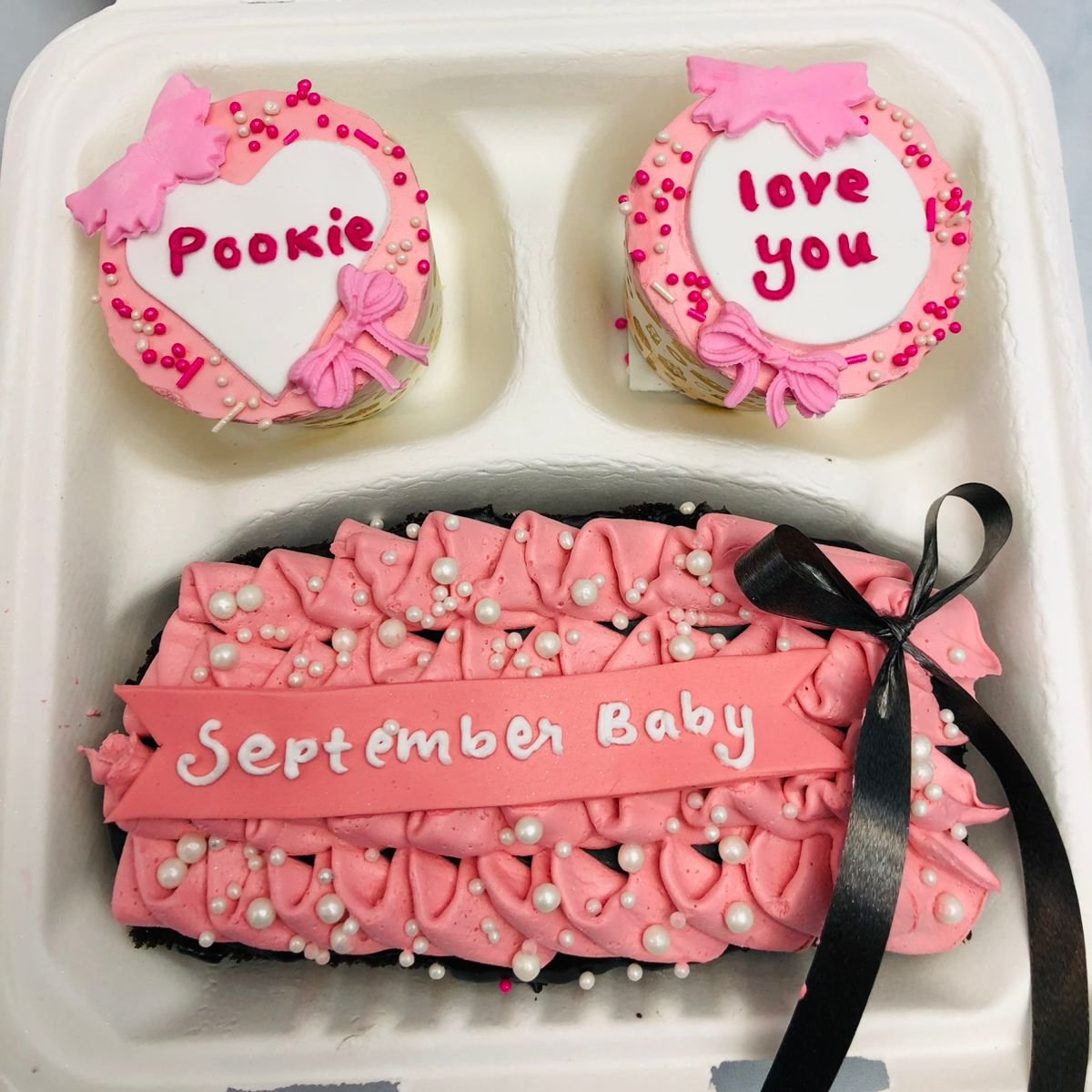 Pookie Theme Bento Brownie Combo