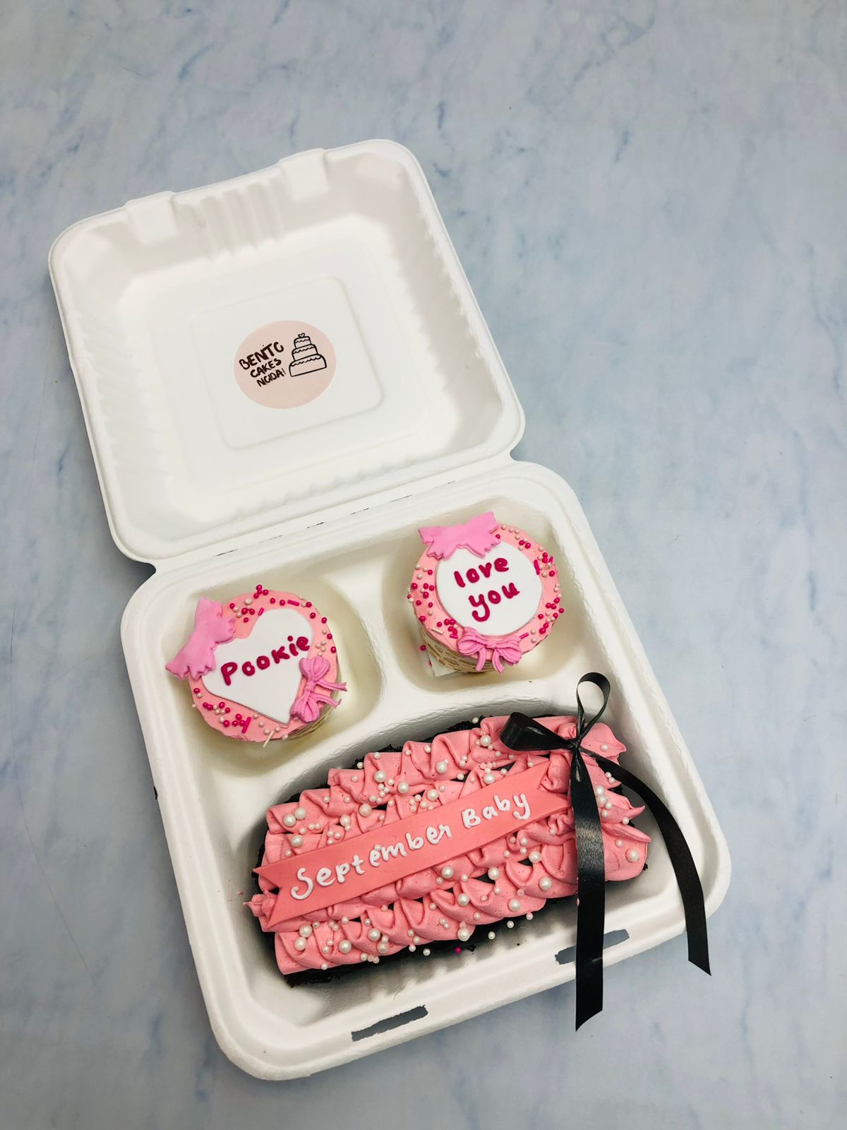 Pookie Theme Bento Brownie Combo