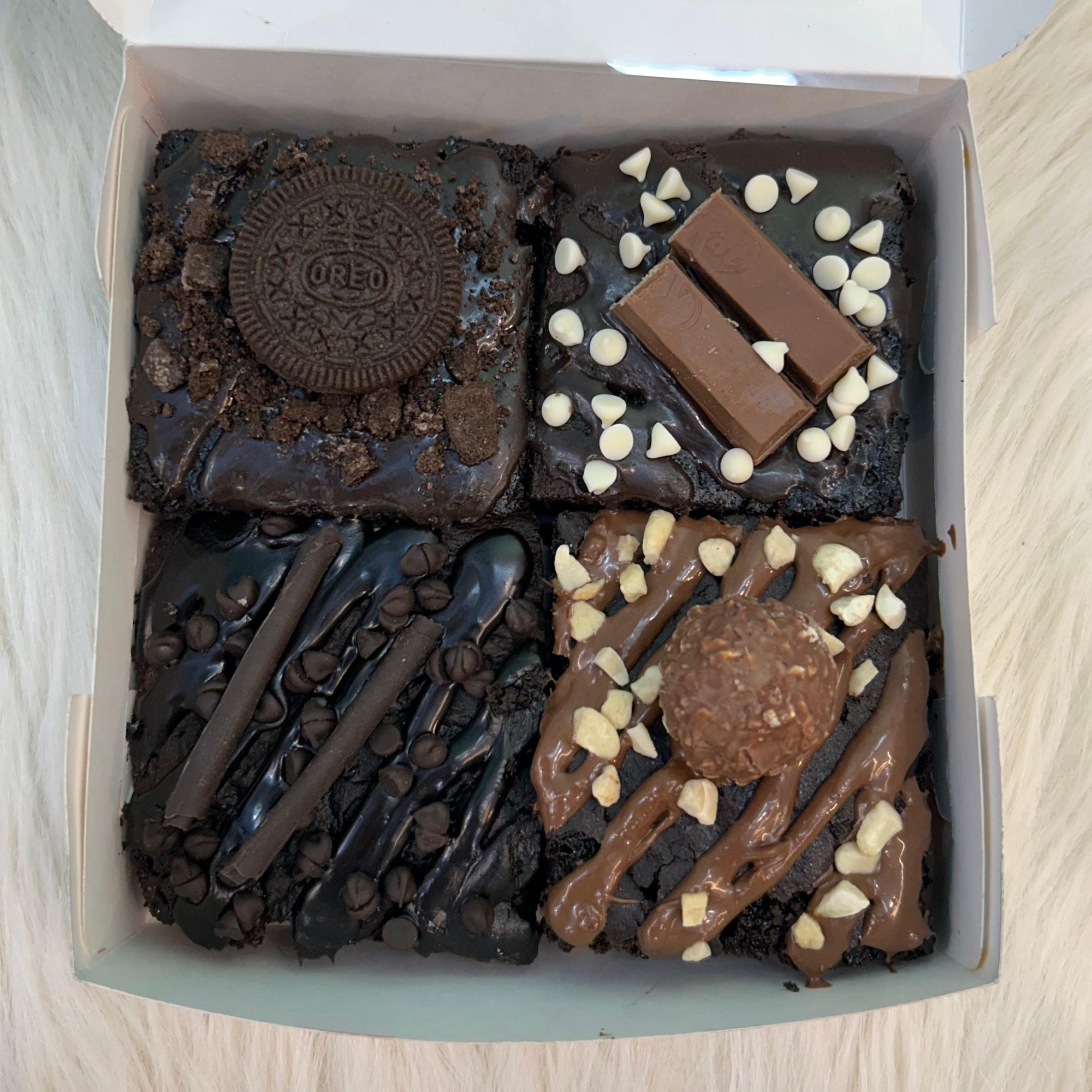 4 Pieces Brownie Variants